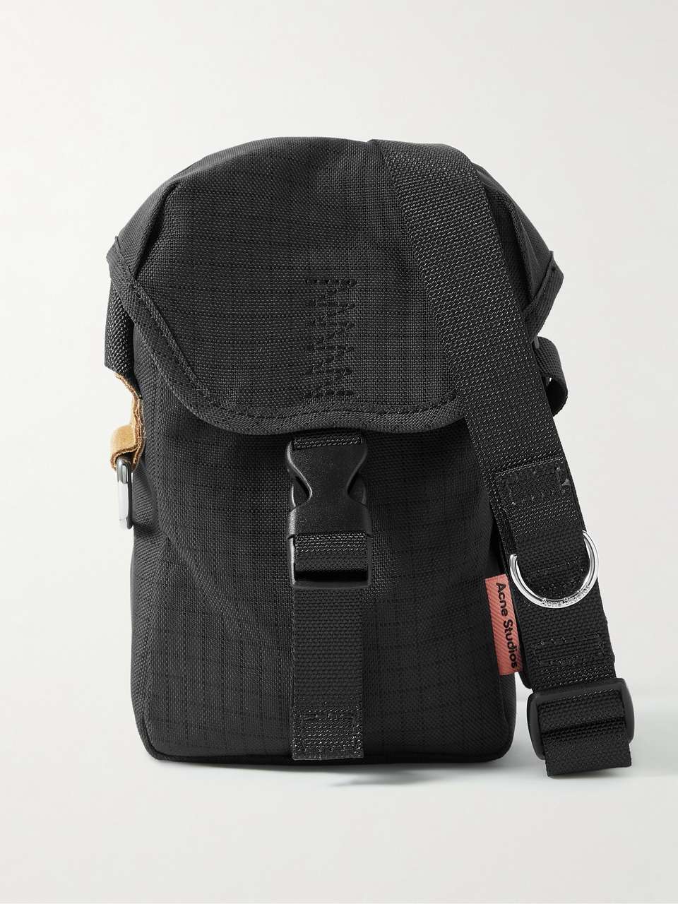 ACNE STUDIOS Ayden SuedeTrimmed NylonRipstop Messenger Bag MR PORTER