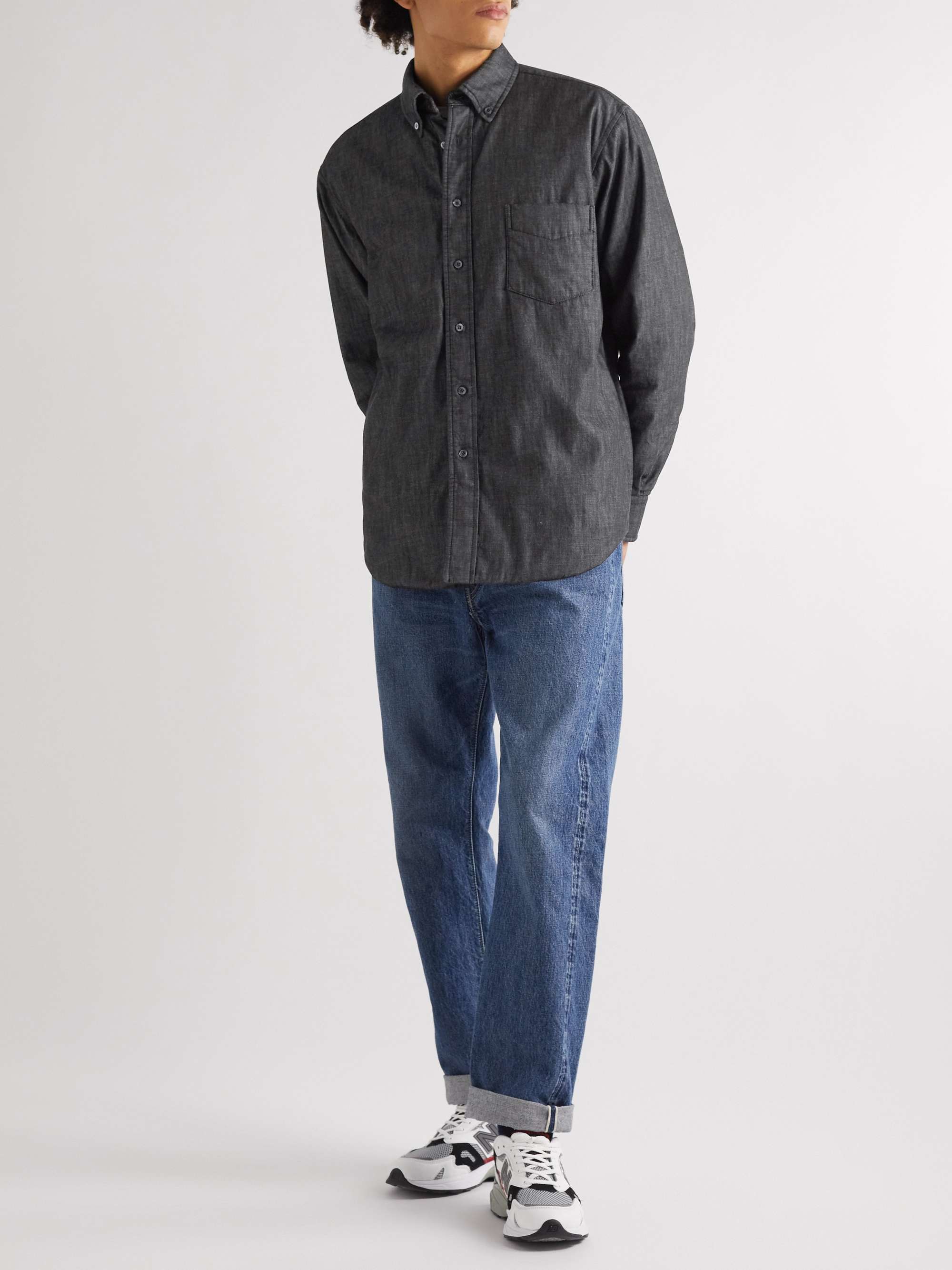 Aspesi denim on sale shirt