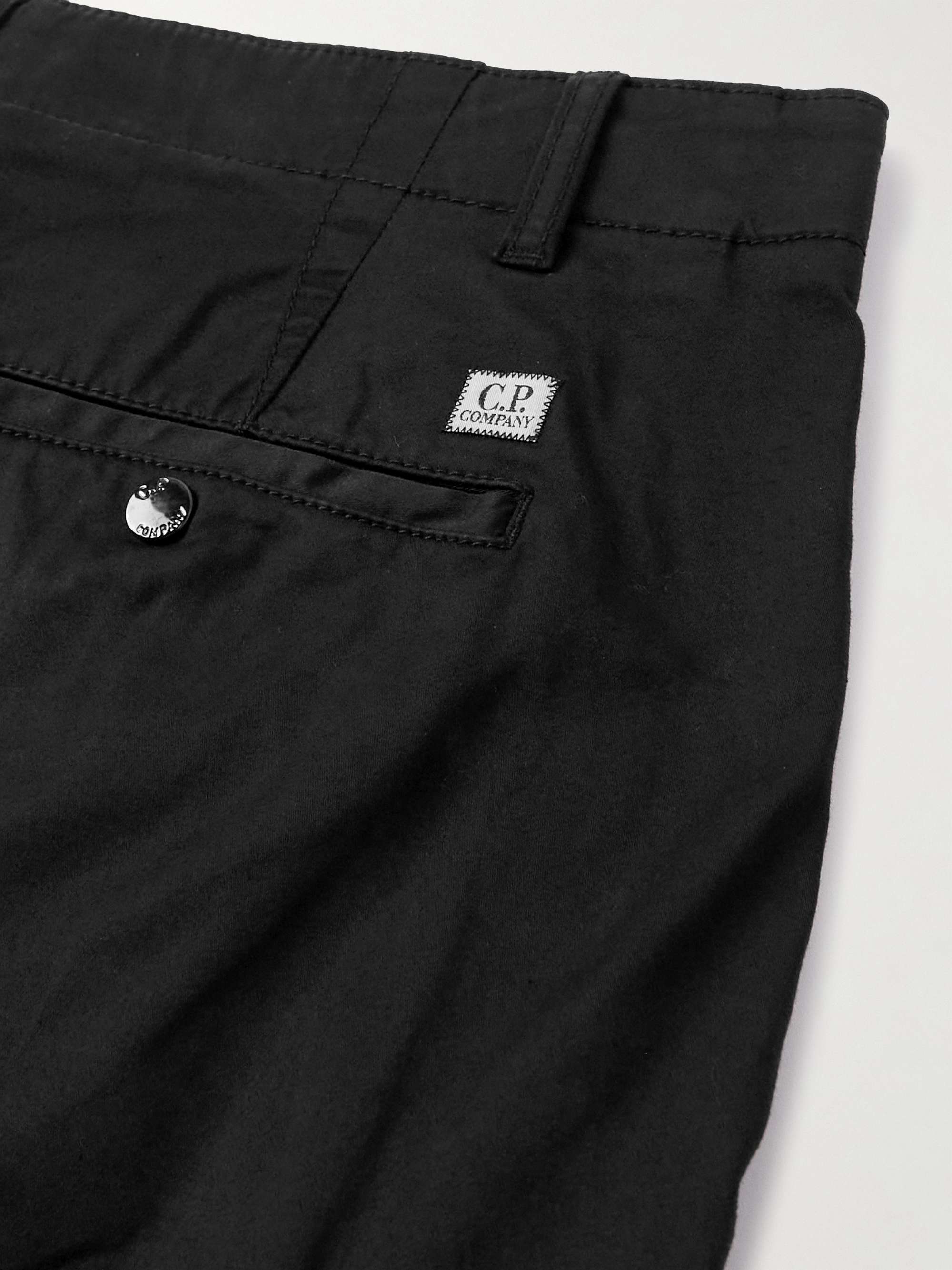 C.P. COMPANY Straight-Leg Cotton-Blend Cargo Shorts