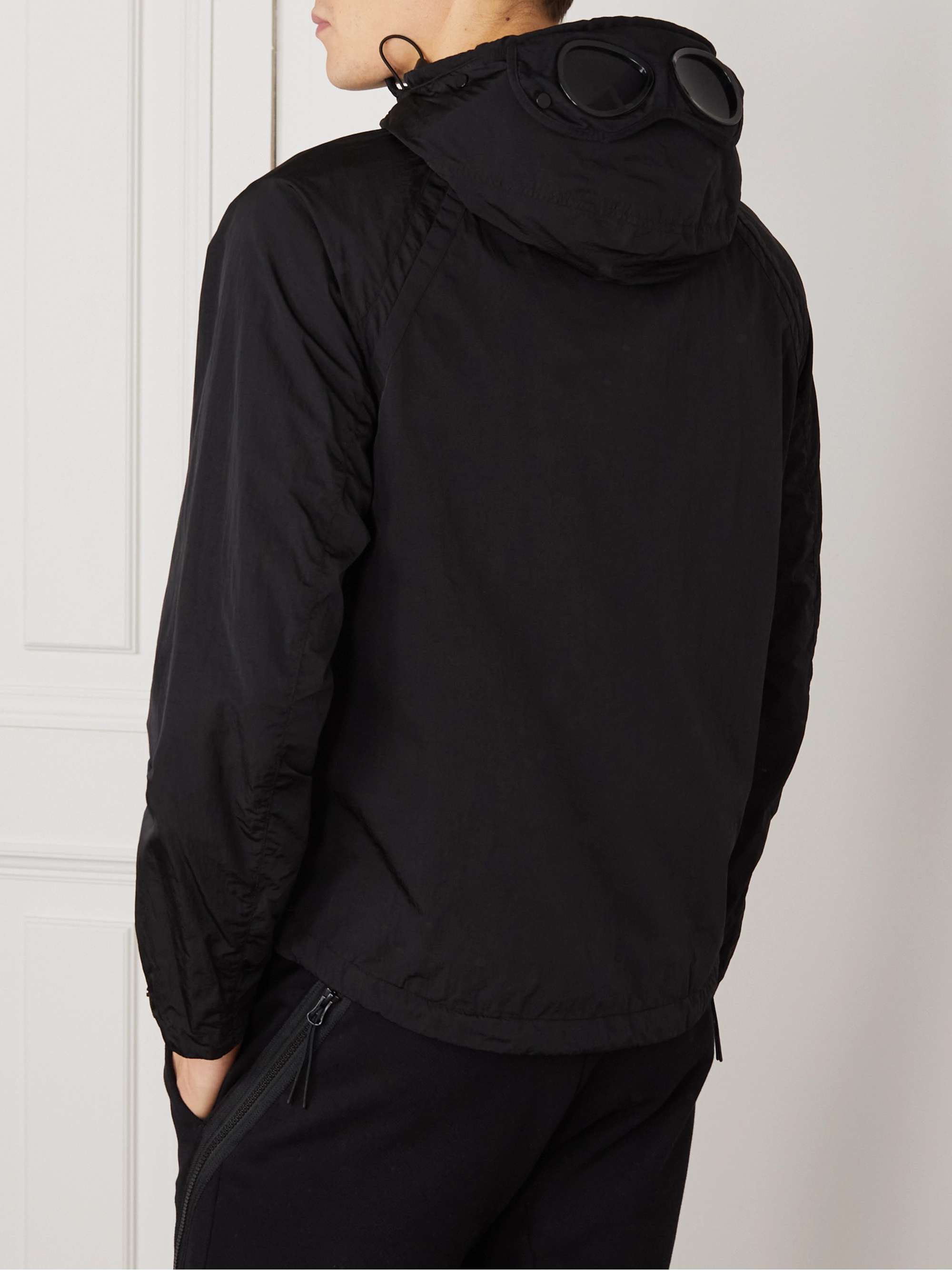 C.P. COMPANY Garment-Dyed Chrome-R Hooded Jacket