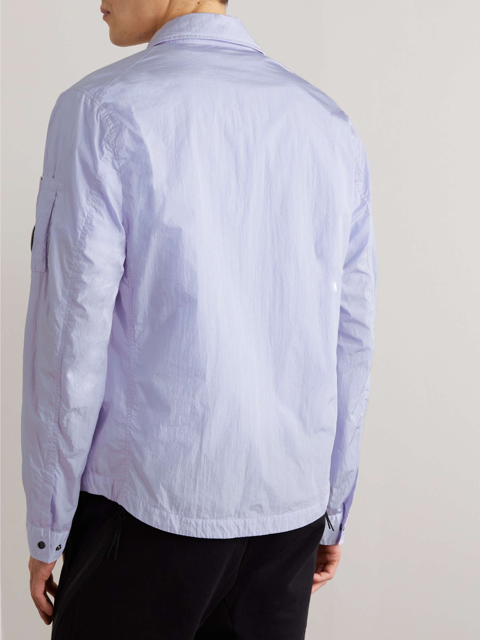 C.P. COMPANY Garment-Dyed Chrome-R Overshirt