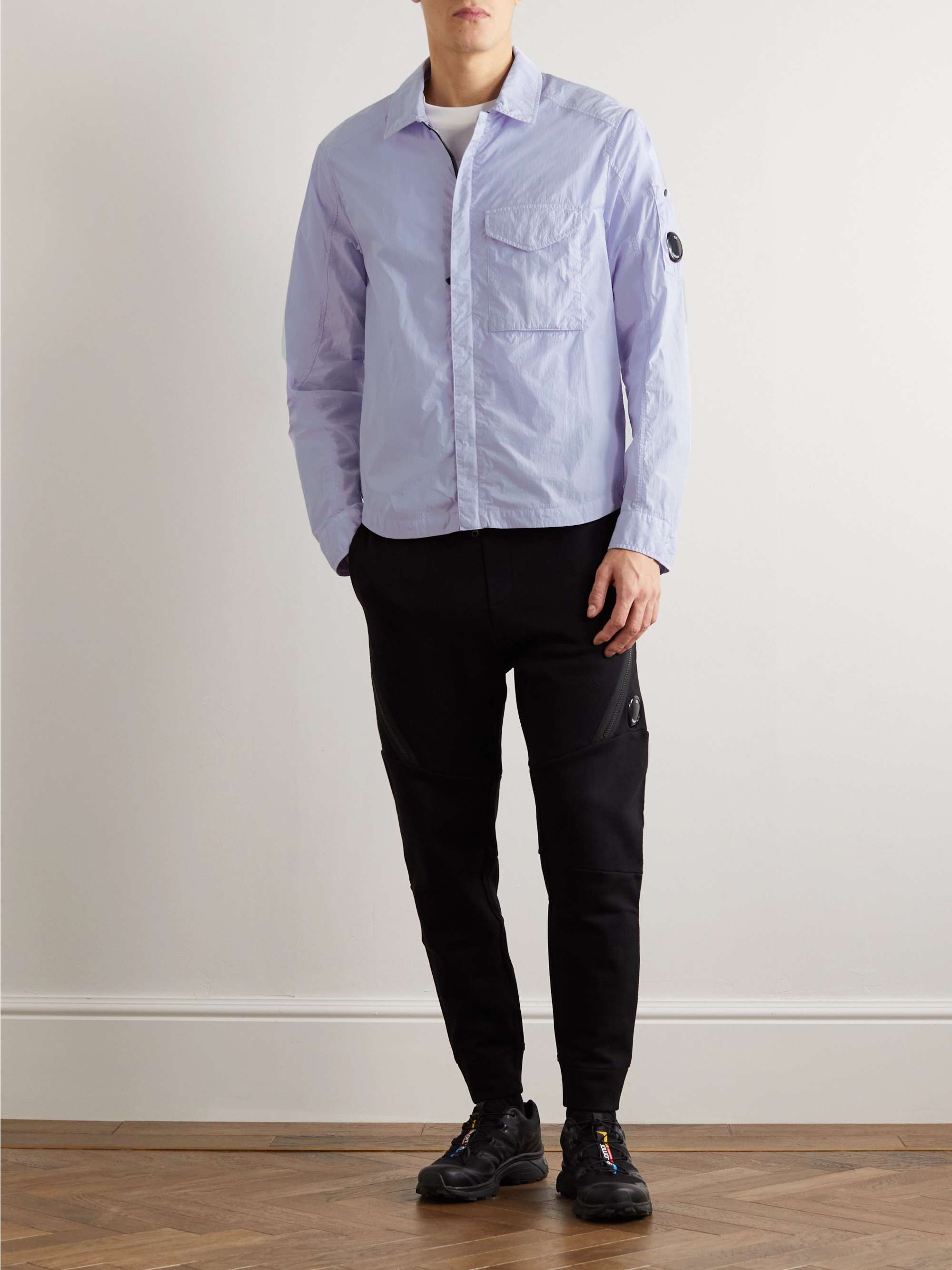 C.P. COMPANY Garment-Dyed Chrome-R Overshirt