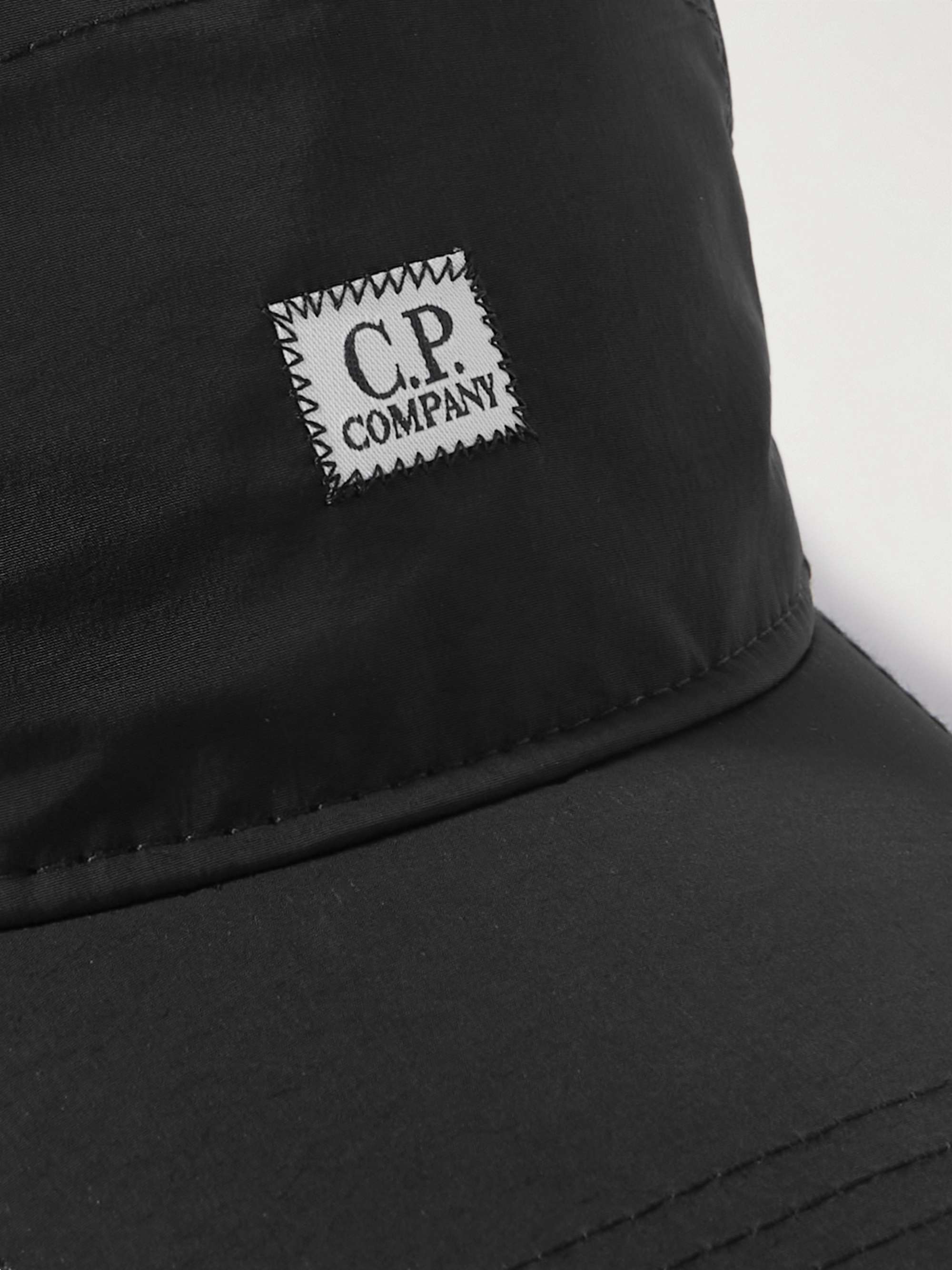 C.P. COMPANY Logo-Appliquéd Shell Baseball Cap