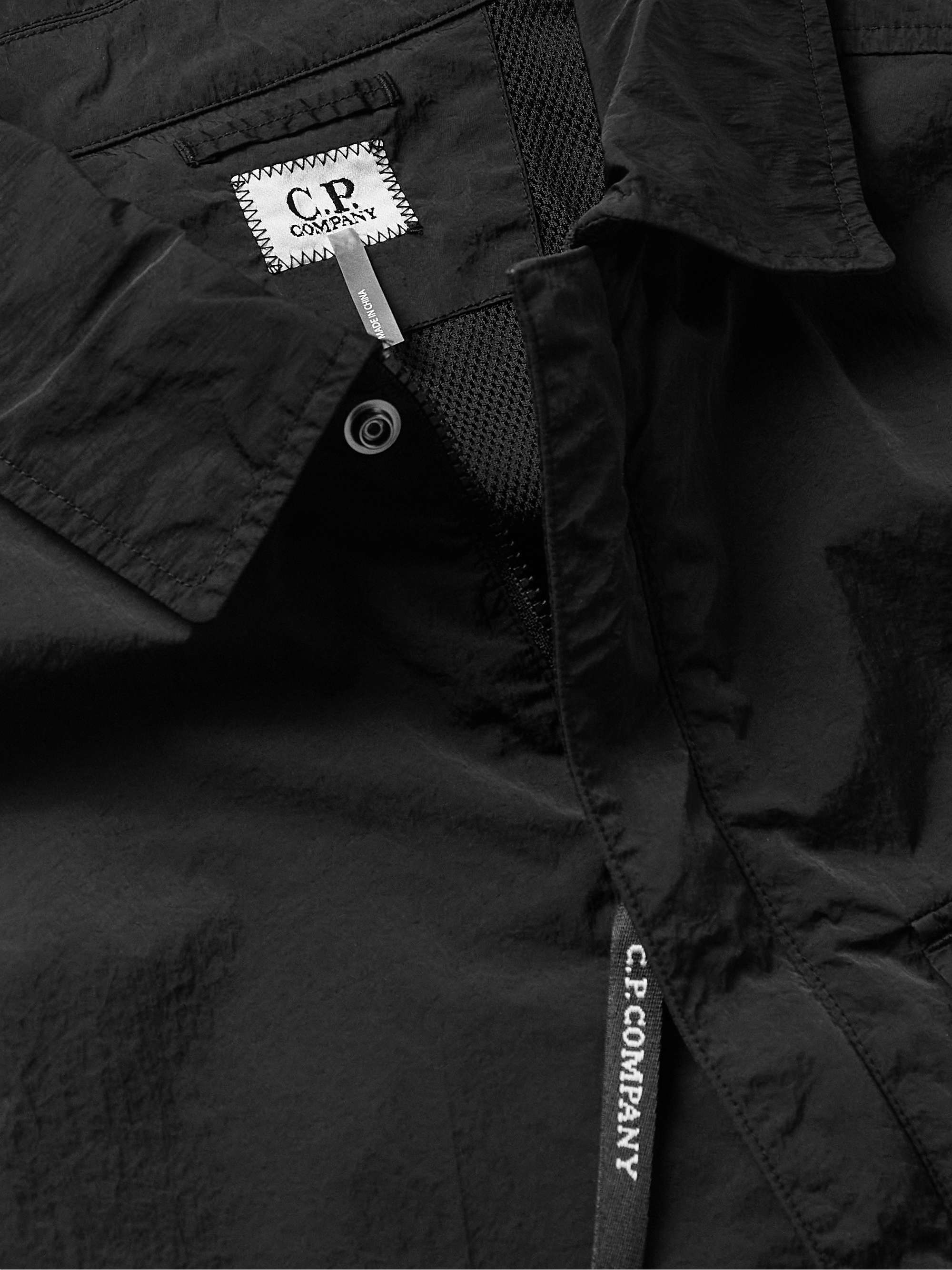 C.P. COMPANY Garment-Dyed Chrome-R Overshirt