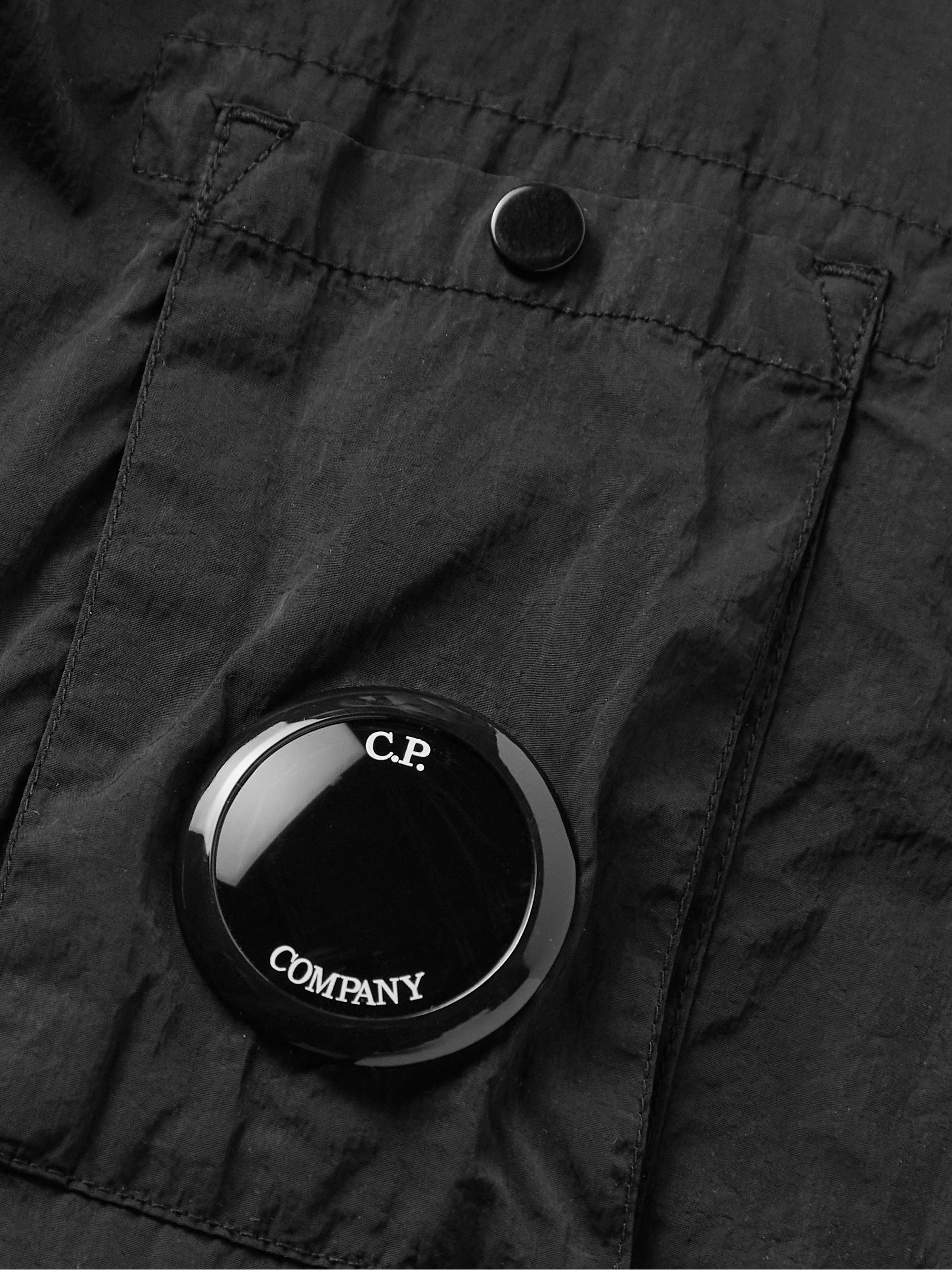 C.P. COMPANY Garment-Dyed Chrome-R Overshirt
