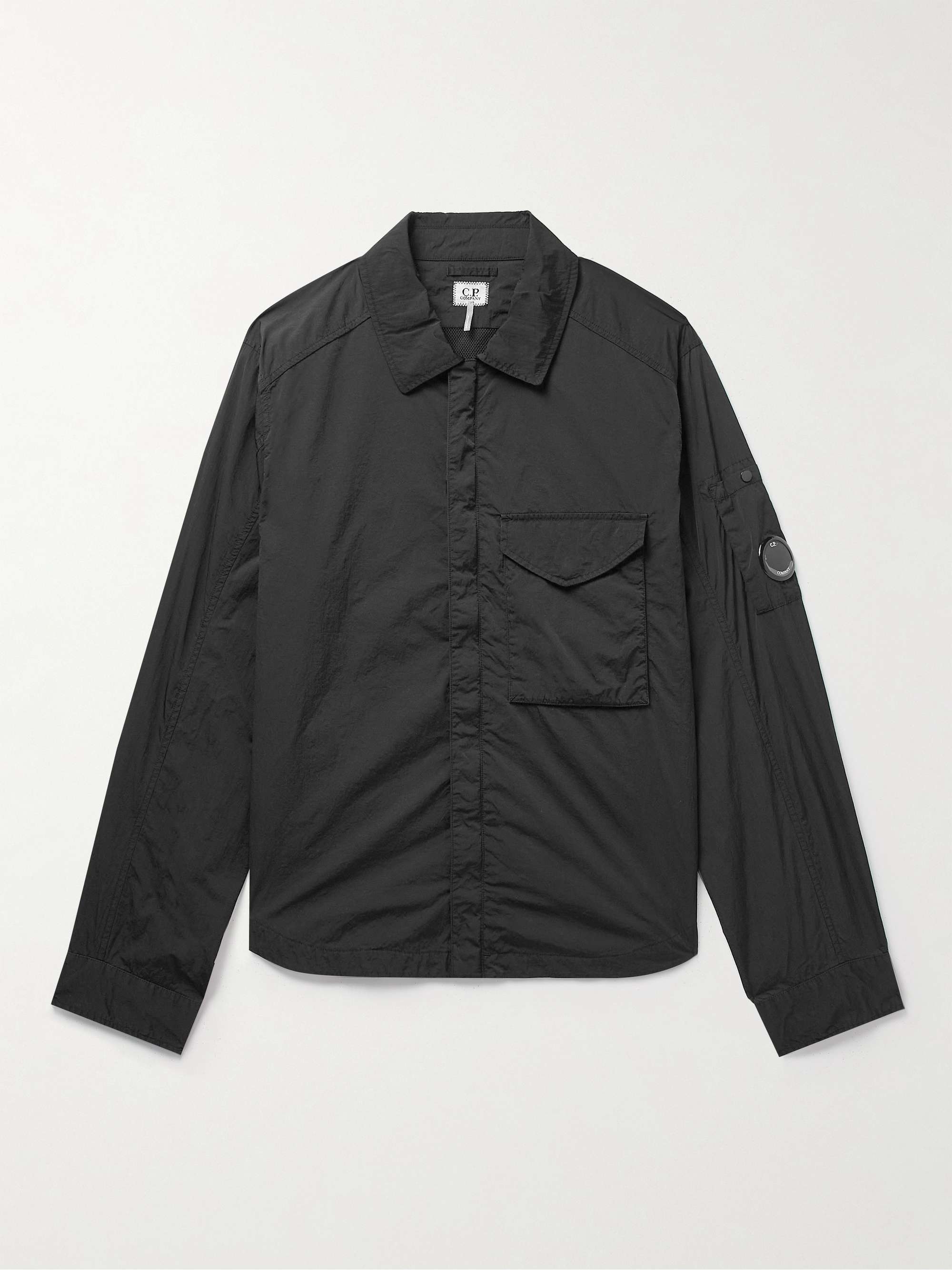 C.P. COMPANY Garment-Dyed Chrome-R Overshirt for Men | MR PORTER