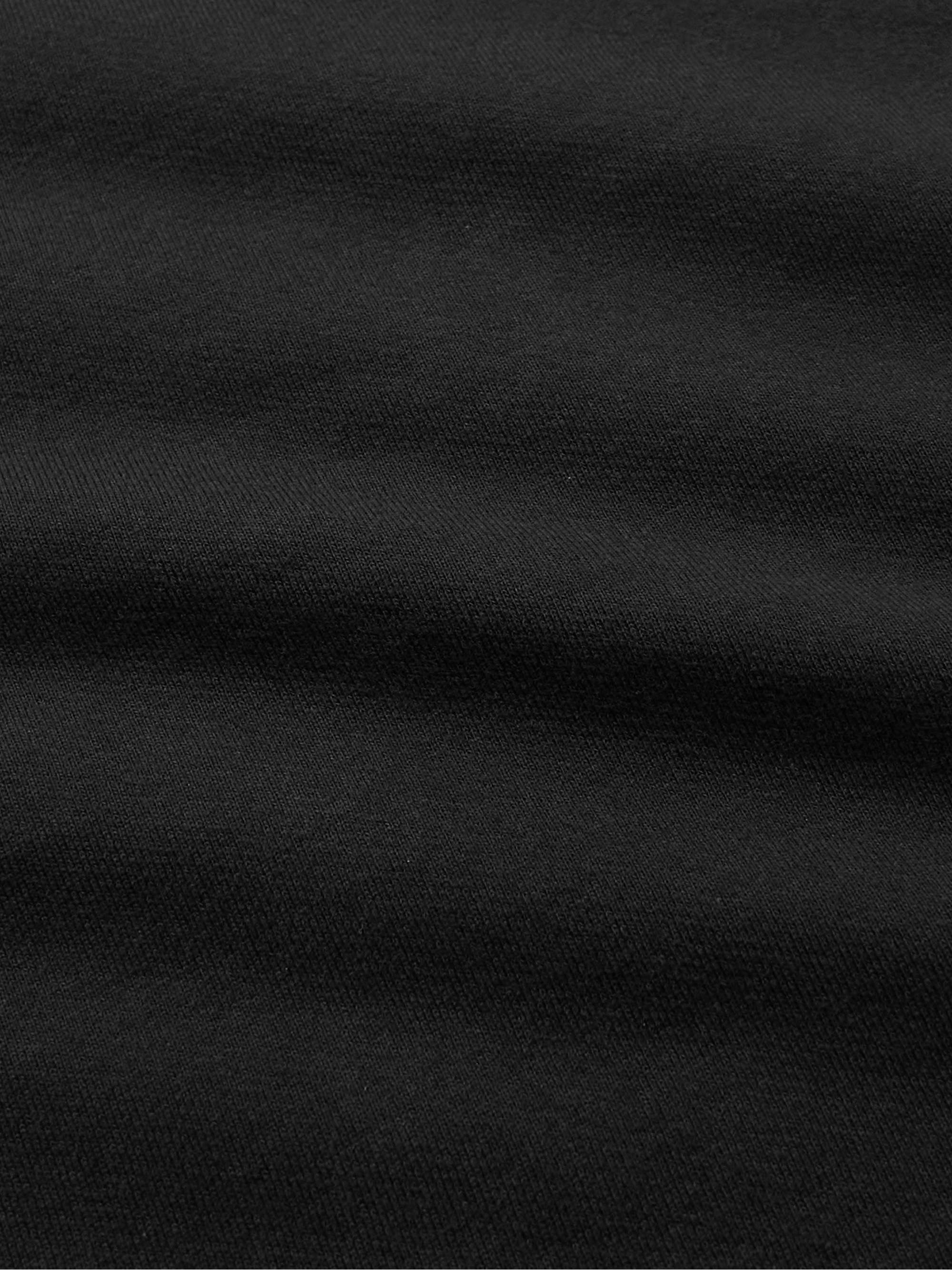 C.P. COMPANY Logo-Appliquéd Cotton-Jersey Sweatshirt