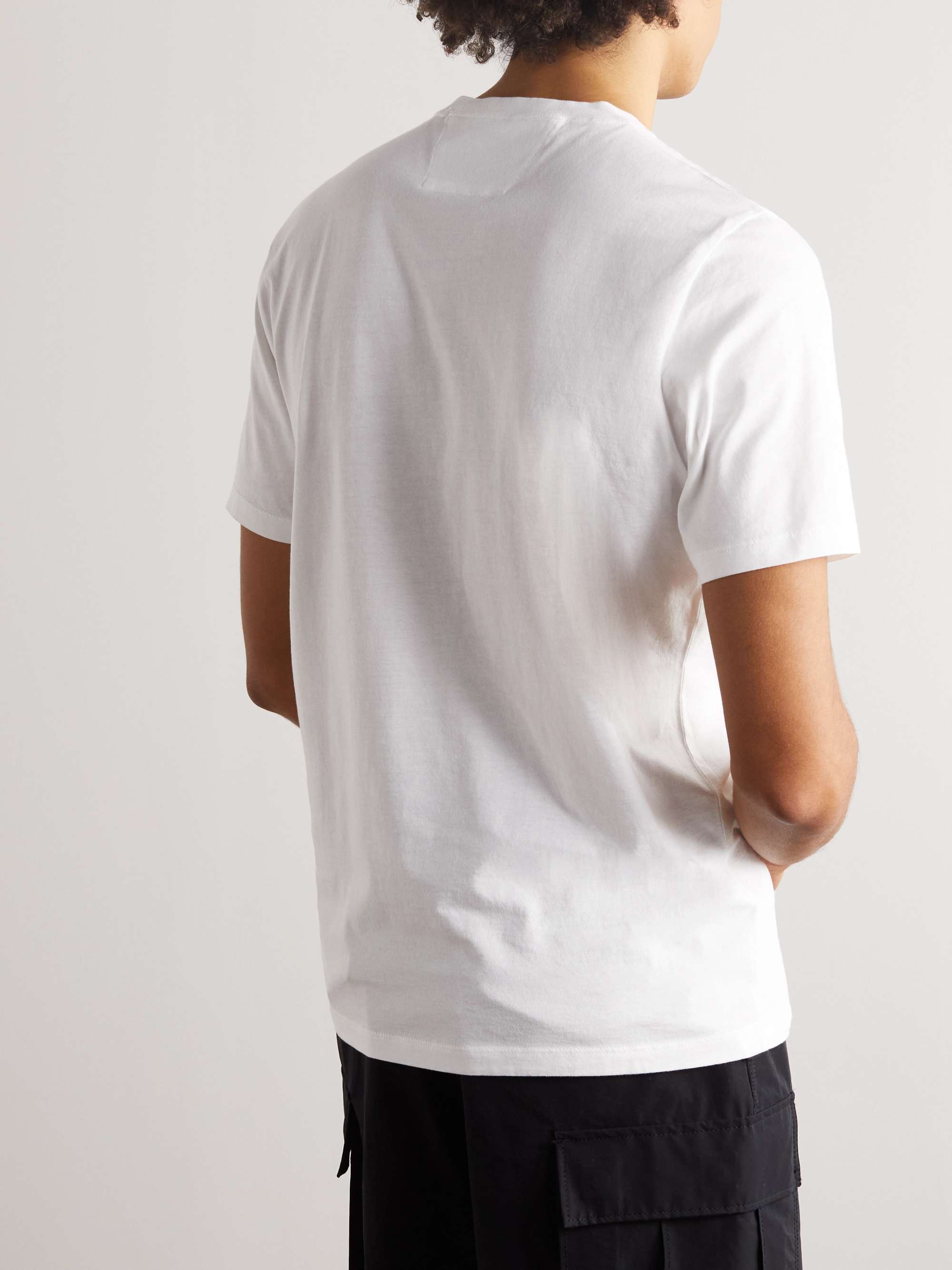 C.P. COMPANY Logo-Appliquéd Cotton-Jersey T-Shirt