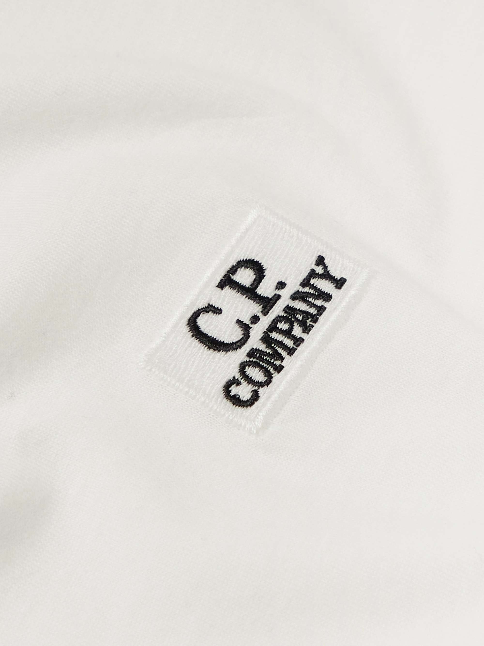 C.P. COMPANY Logo-Appliquéd Cotton-Jersey T-Shirt