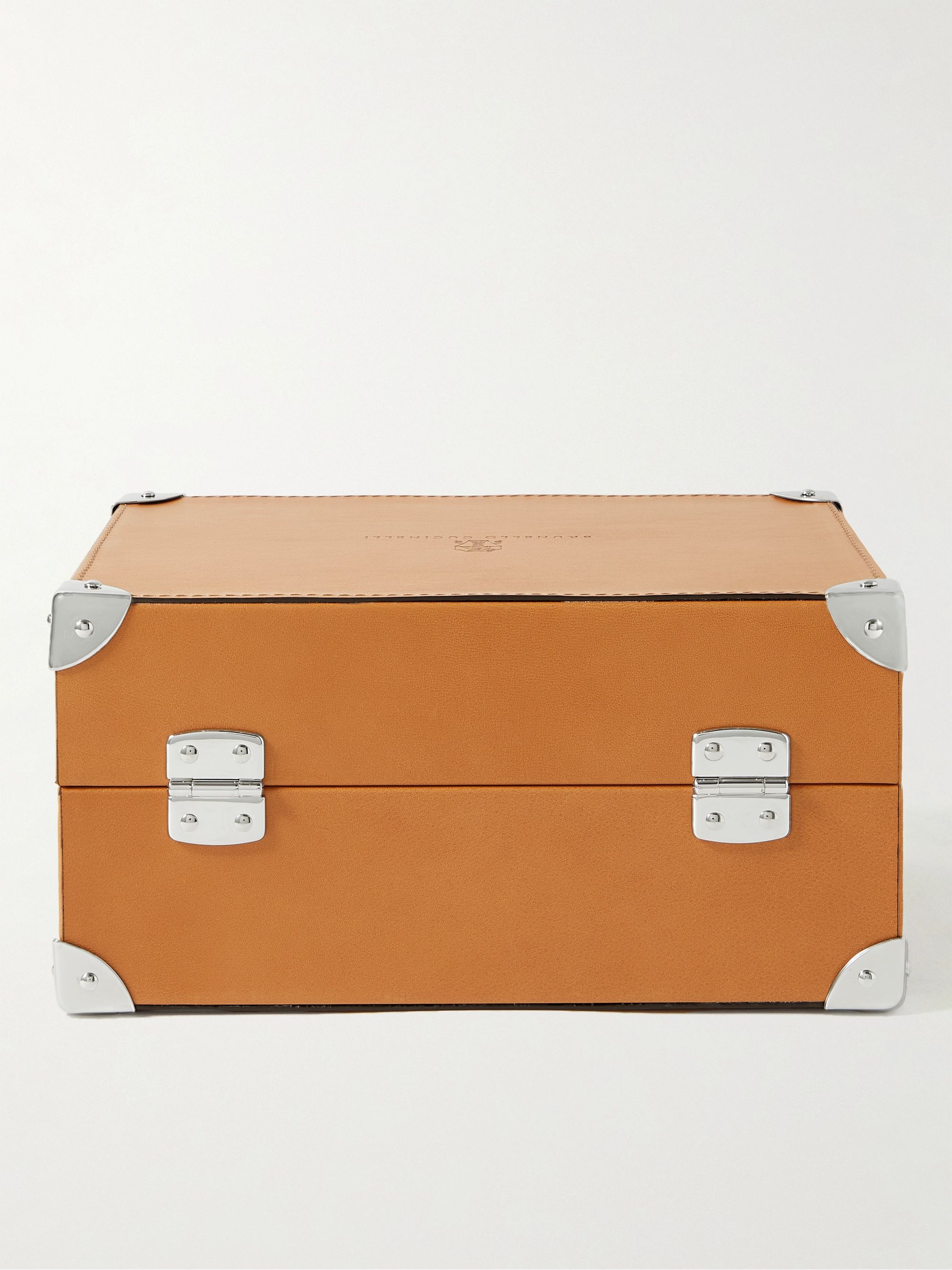 BRUNELLO CUCINELLI Leather Eight-Piece Watch Case