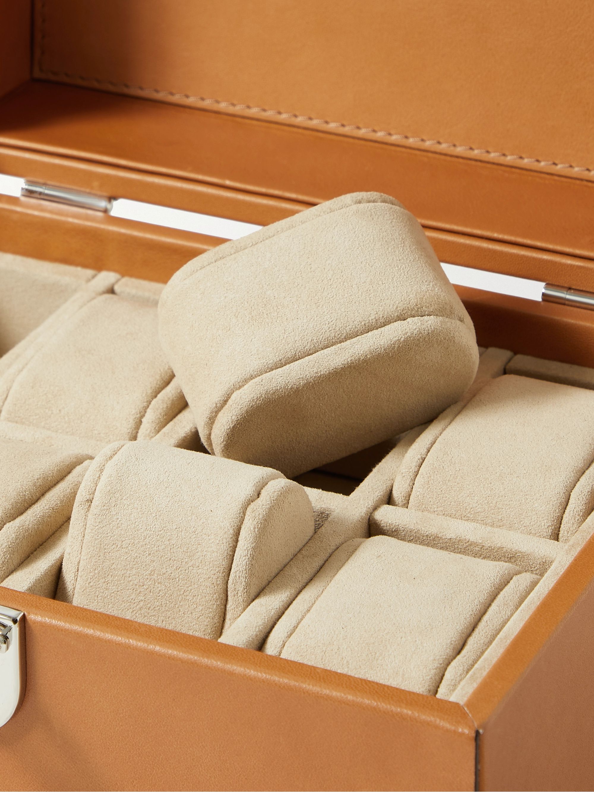 BRUNELLO CUCINELLI Leather Eight-Piece Watch Case