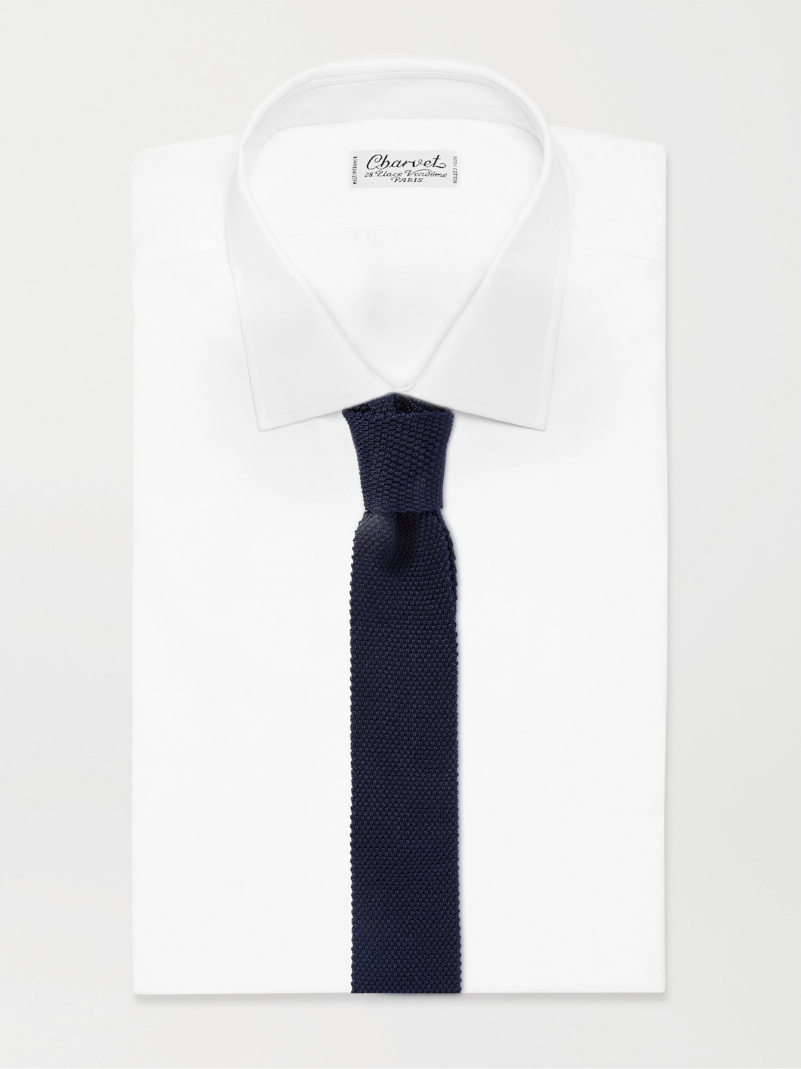Shop Brunello Cucinelli 6cm Knitted Silk Tie In Blue