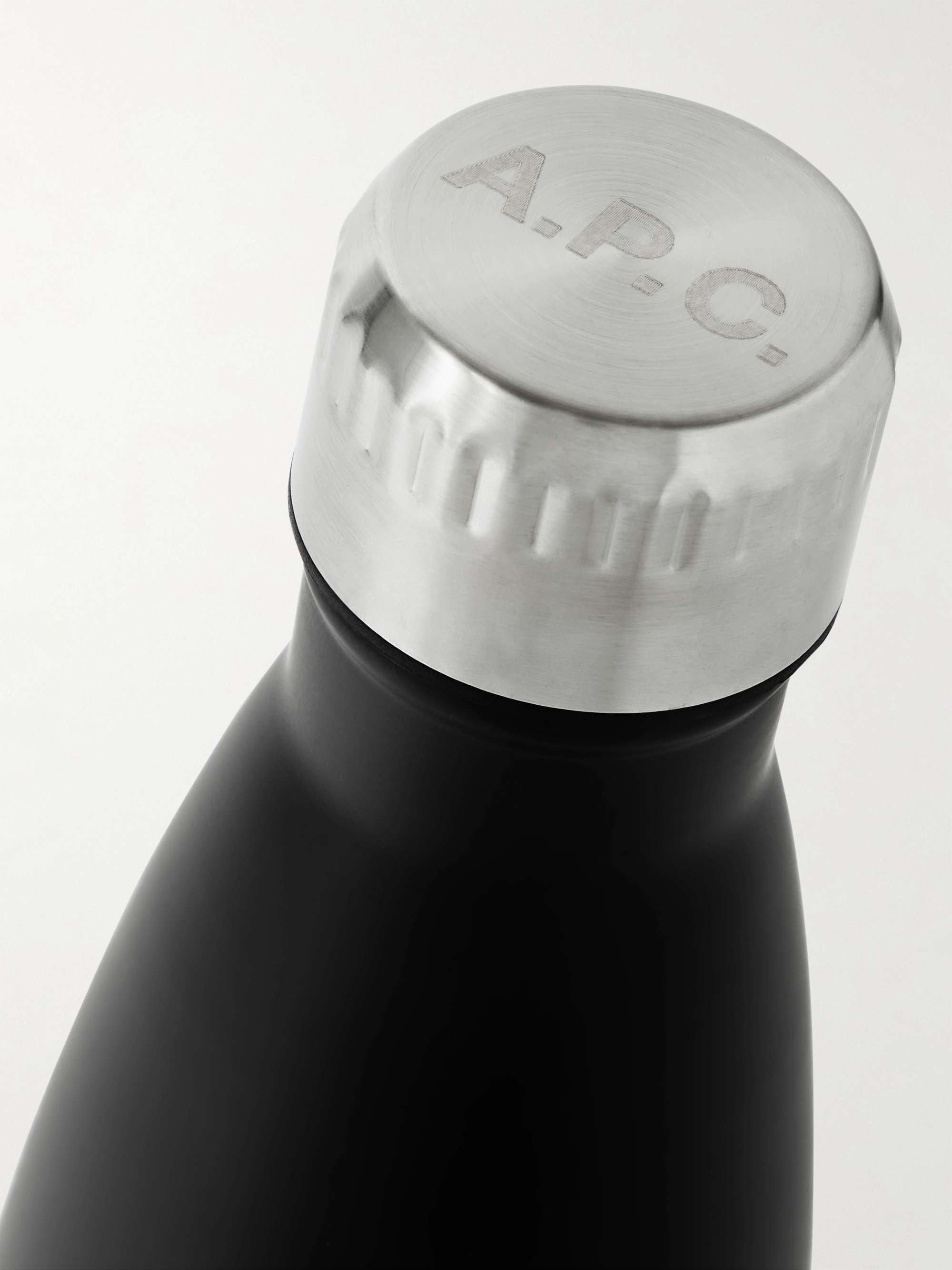 A.P.C. Logo-Print Stainless Steel Water Bottle