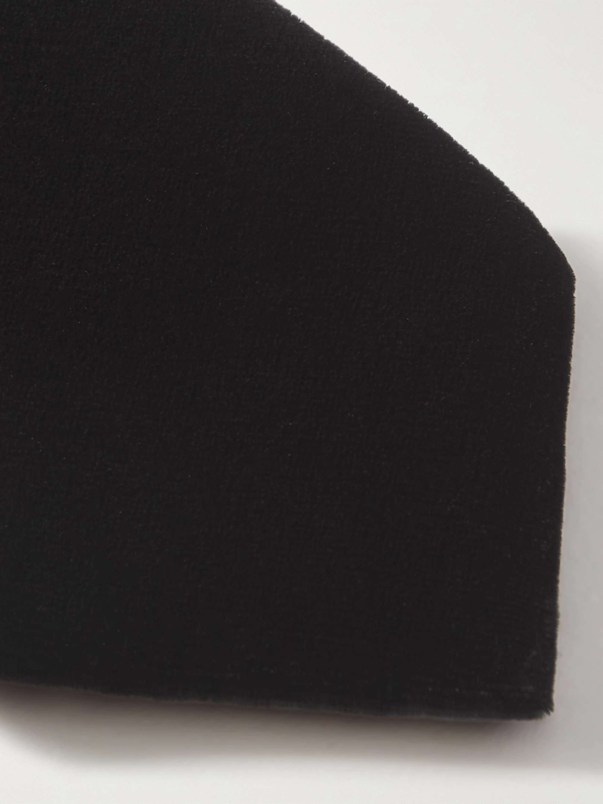 LANVIN 7cm Velvet Tie