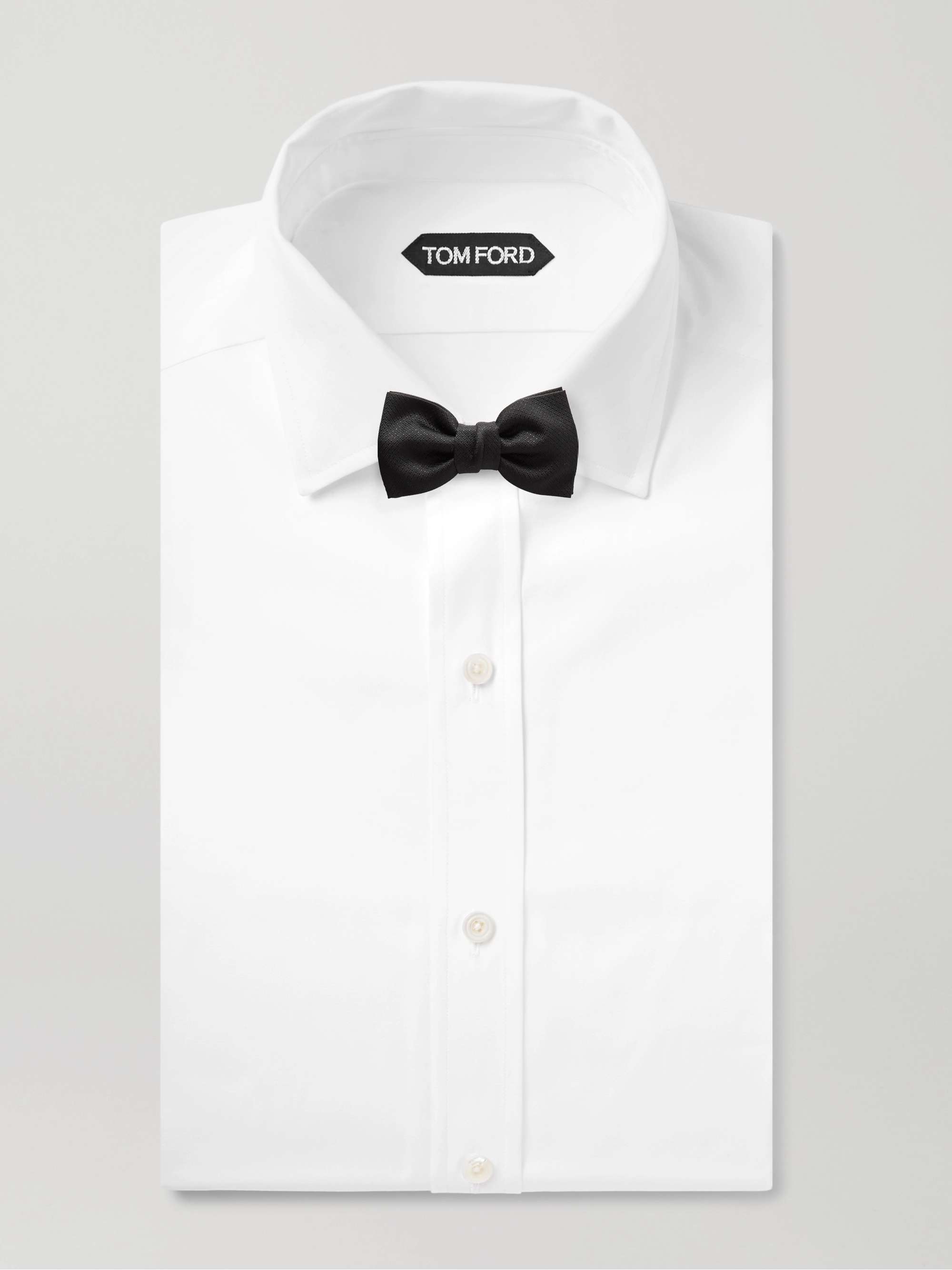 LANVIN Pre-Tied Silk-Jacquard Bow Tie