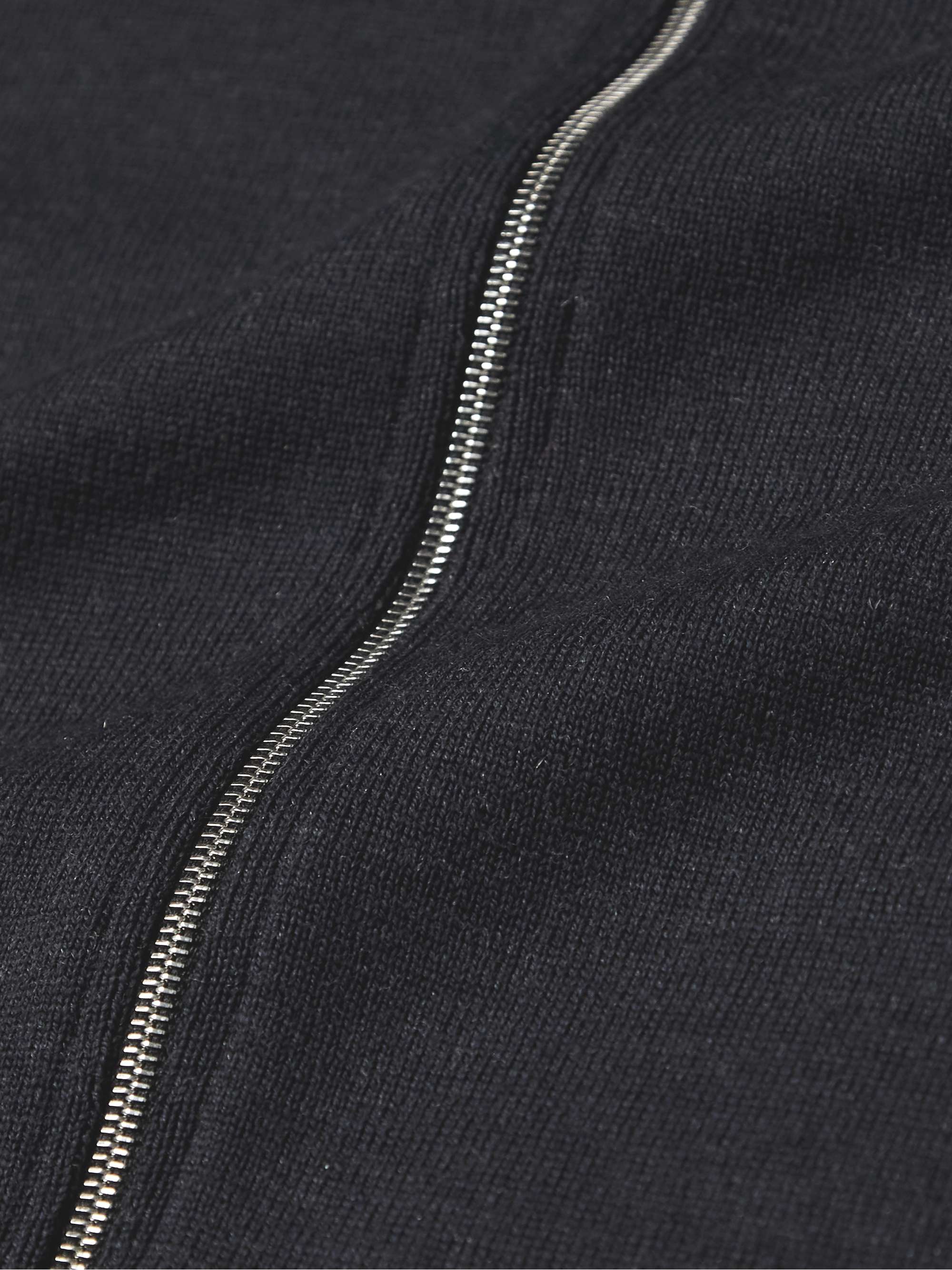 JOHN SMEDLEY Maclean Slim-Fit Merino Wool Zip-Up Cardigan