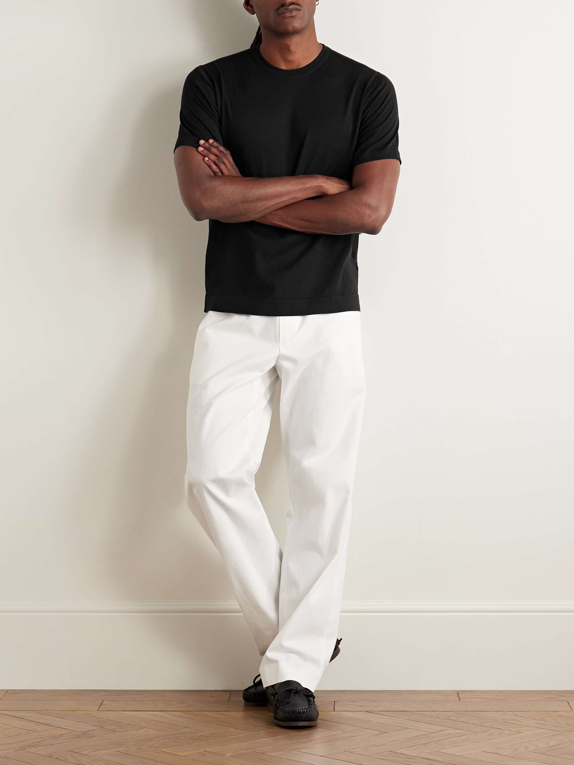 JOHN SMEDLEY Cotton Sweater
