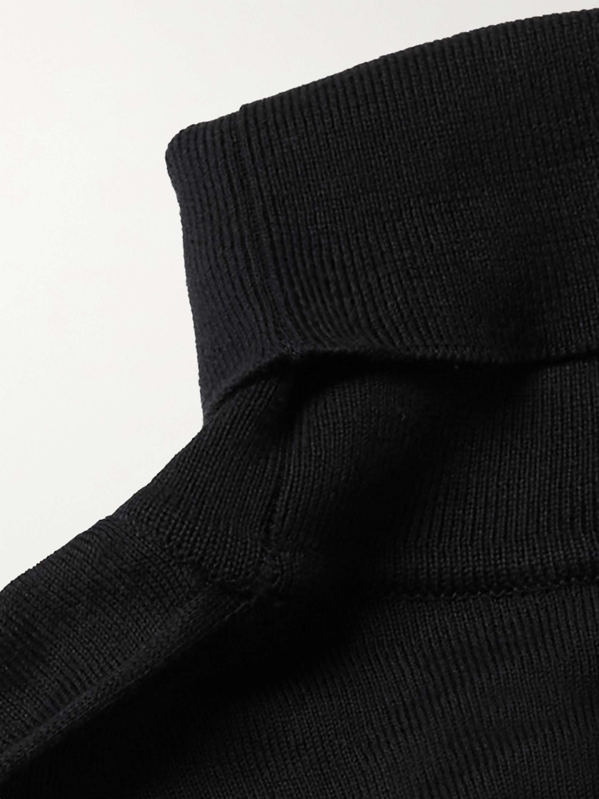 JOHN SMEDLEY Hawley Slim-Fit Sea Island Cotton Rollneck Sweater