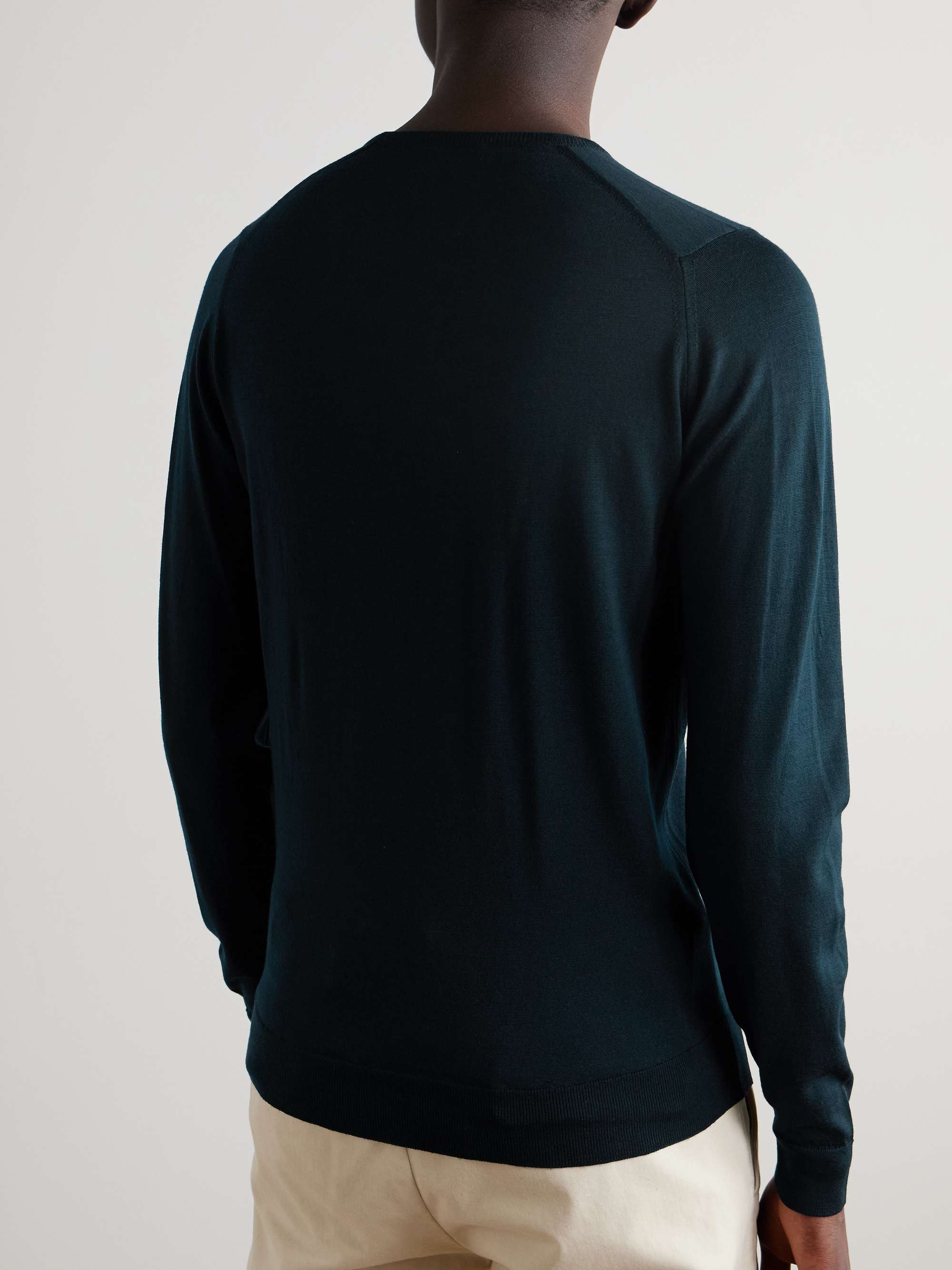 JOHN SMEDLEY Slim-Fit Merino Wool Sweater