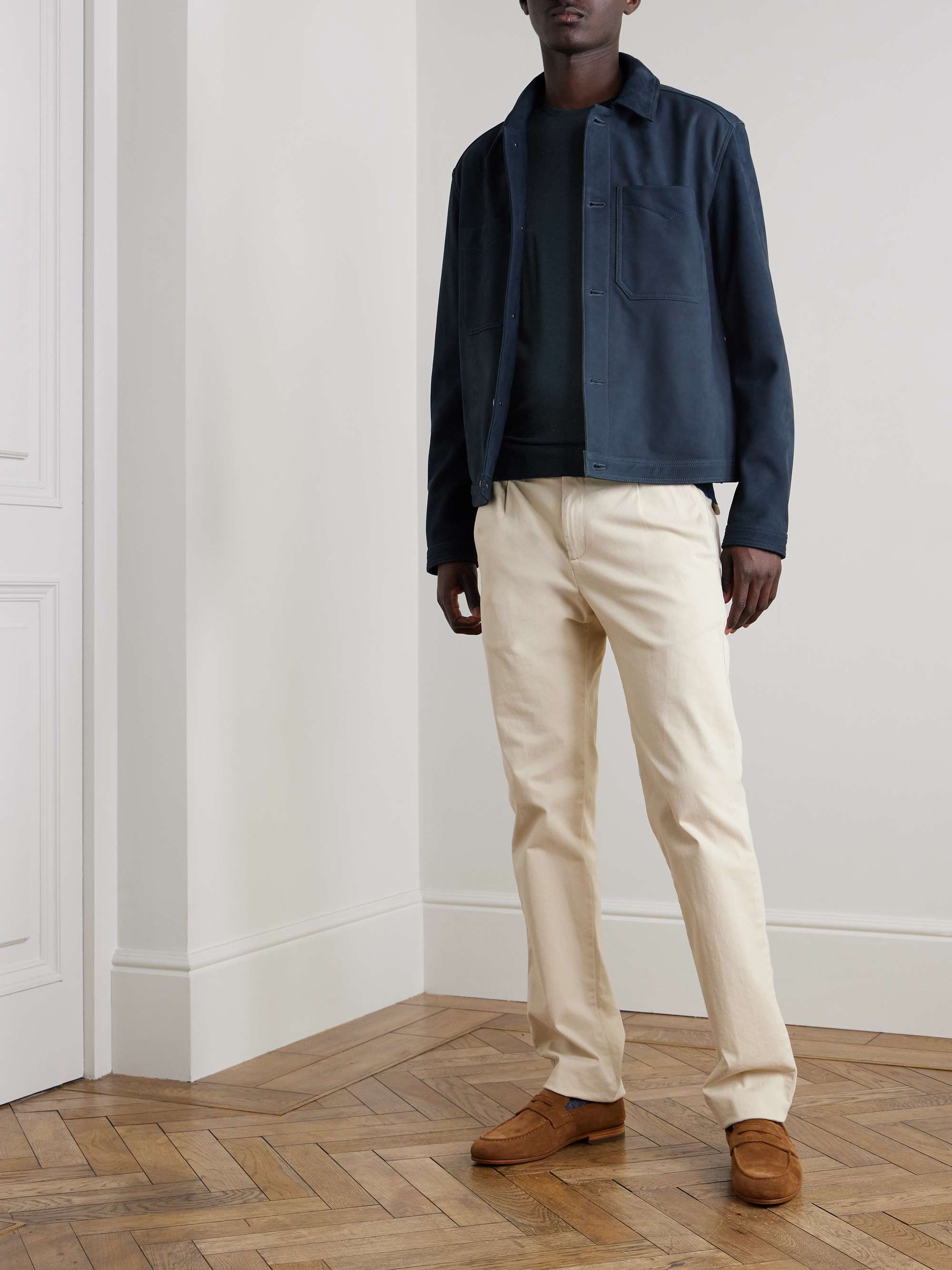 JOHN SMEDLEY Slim-Fit Merino Wool Sweater
