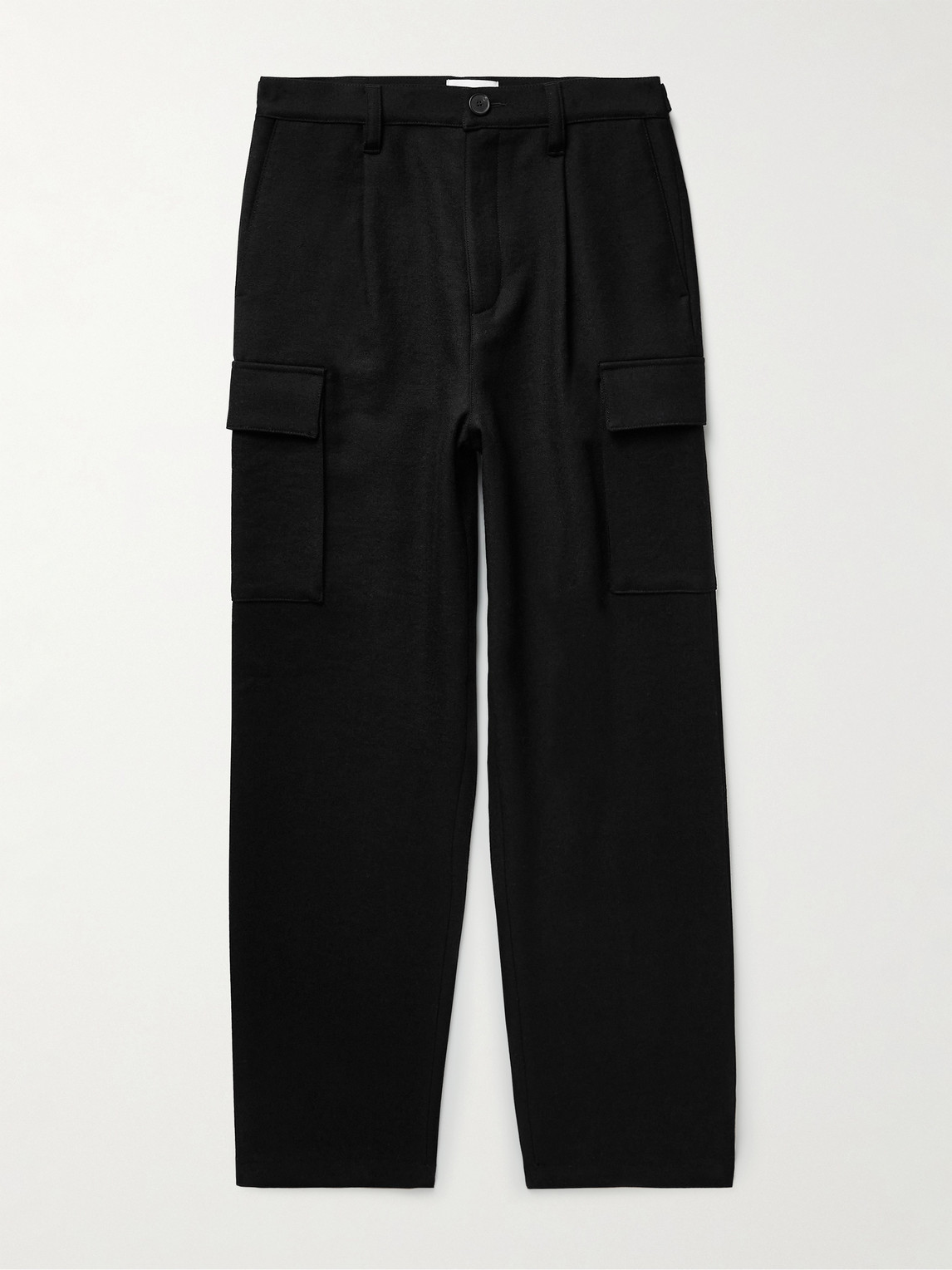FRAME – Wide-Leg Virgin Wool Cargo Trousers