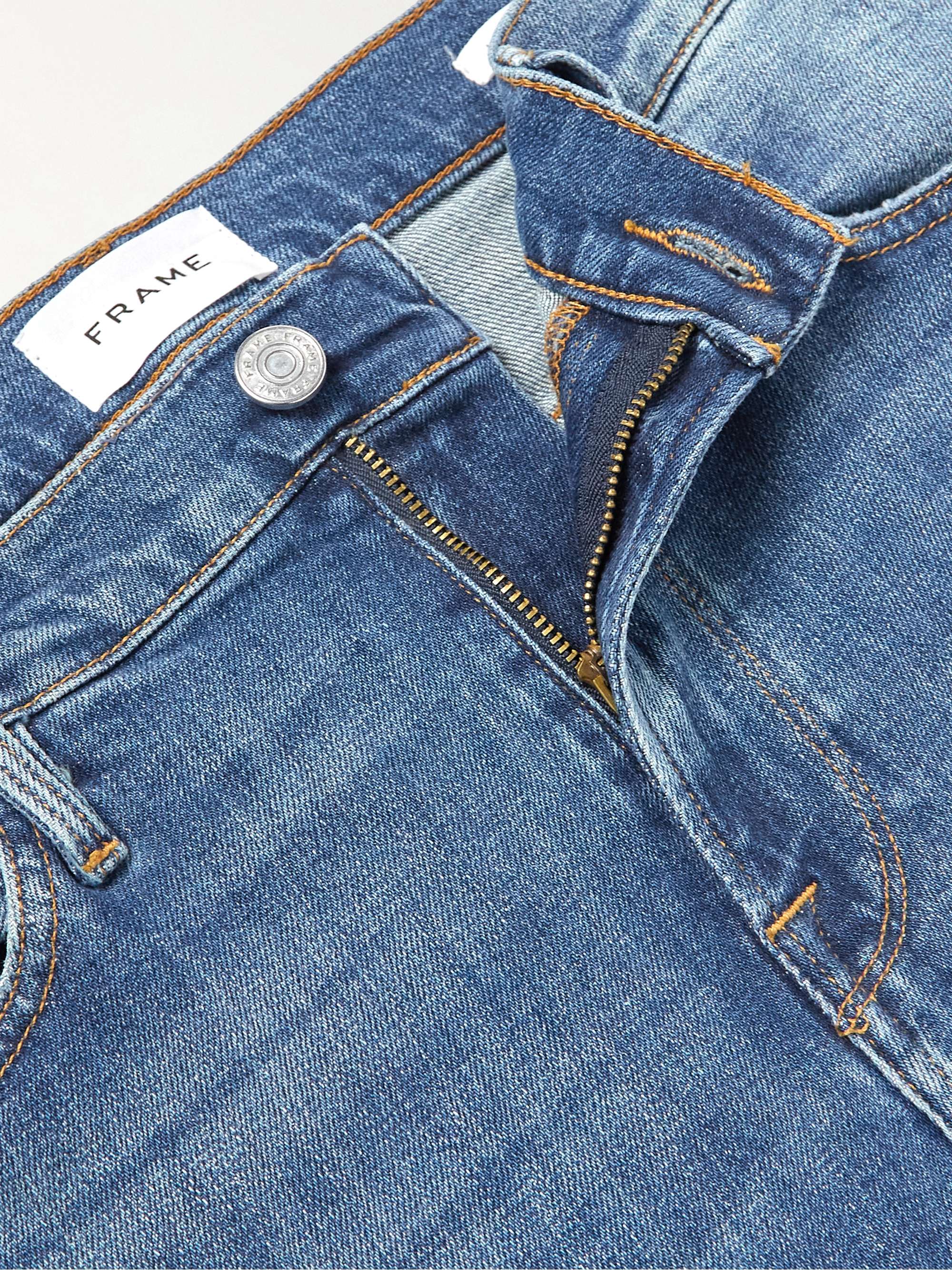 FRAME L'Homme Athletic StraightLeg Jeans for Men MR PORTER