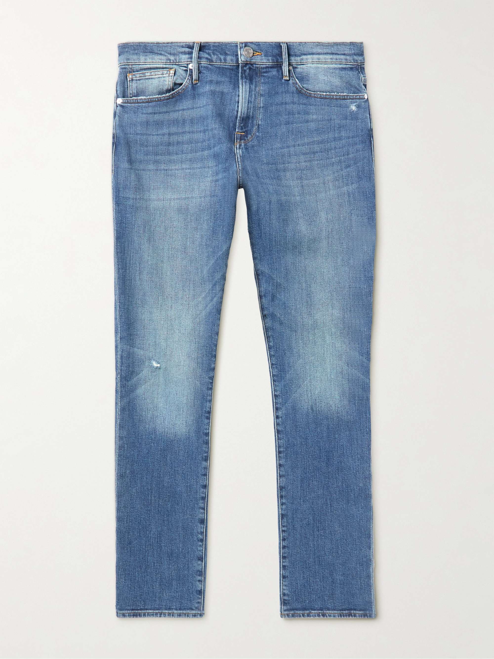 FRAME L'Homme Athletic Straight-Leg Jeans for Men