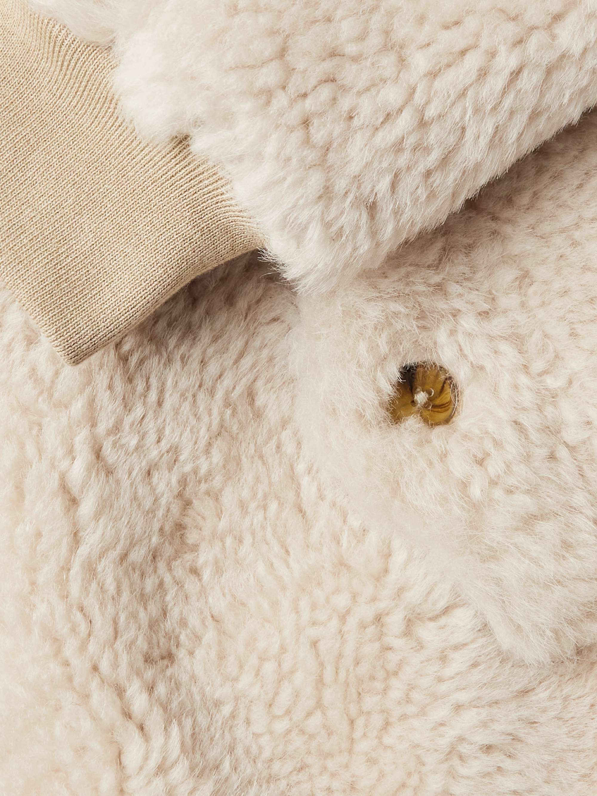 BARACUTA G9 Shearling Harrington Jacket