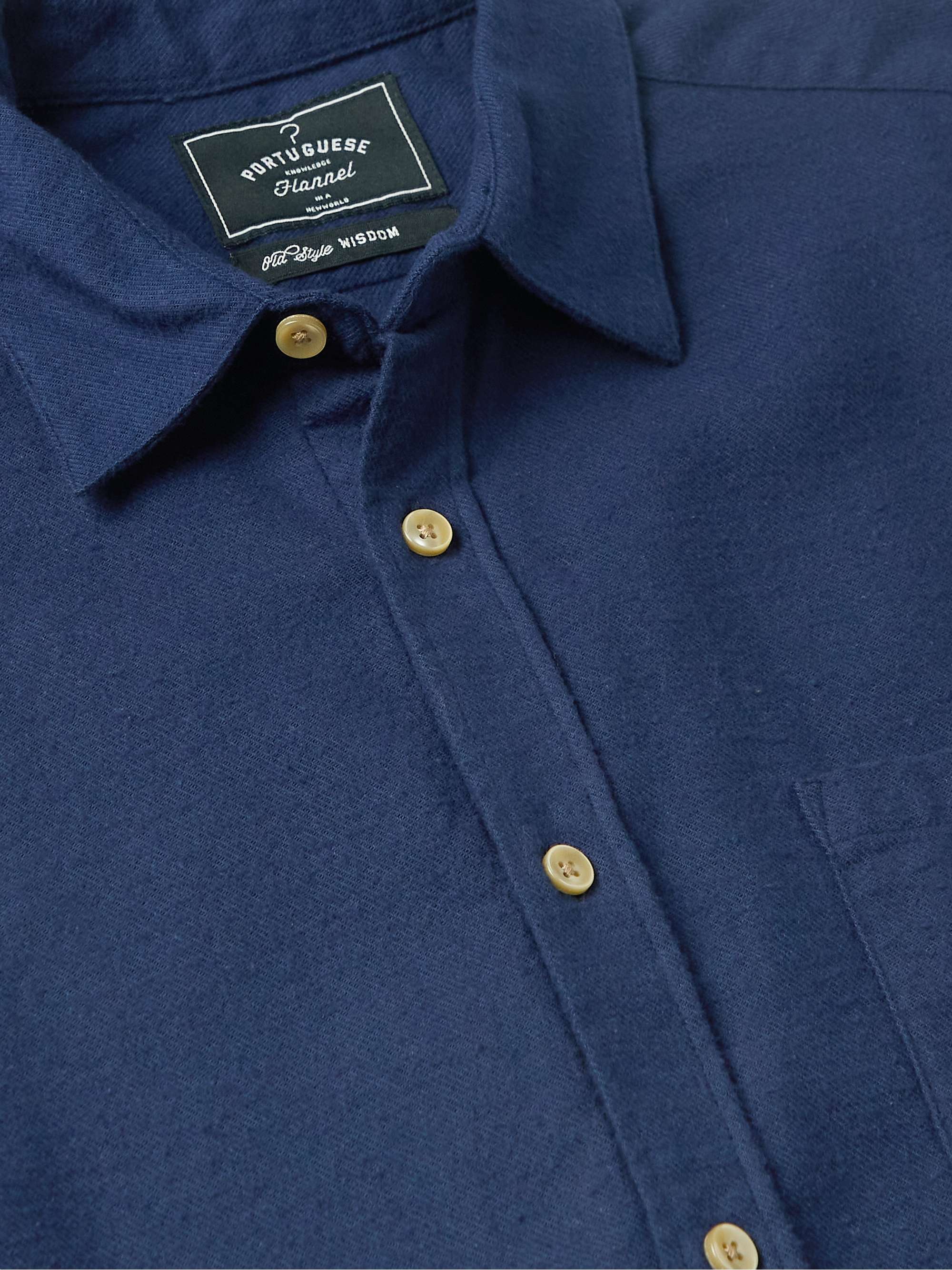 PORTUGUESE FLANNEL Lobo Cotton-Flannel Shirt