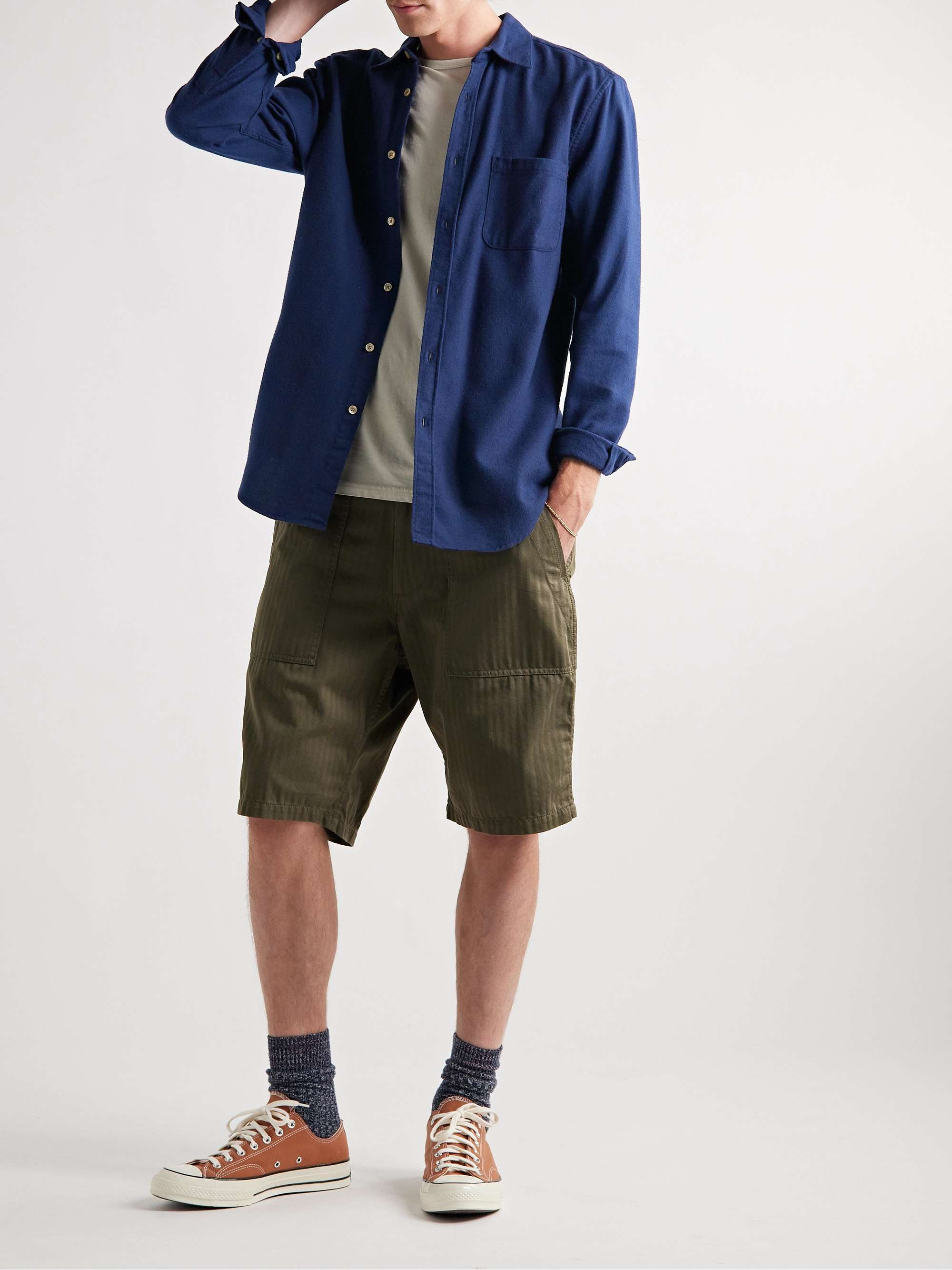 PORTUGUESE FLANNEL Lobo Cotton-Flannel Shirt