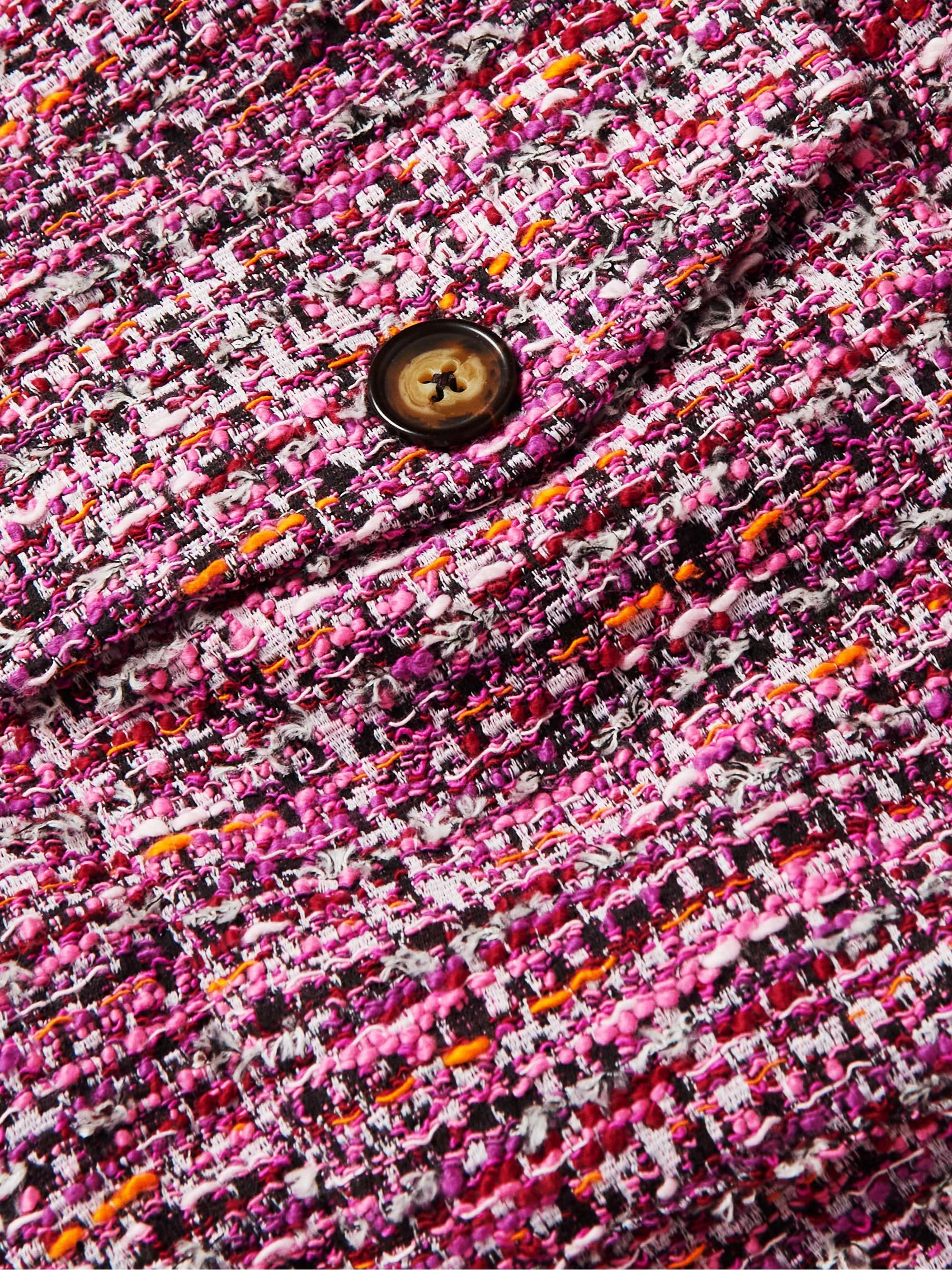 PORTUGUESE FLANNEL Moscatel Cotton-Blend Bouclé Shirt Jacket