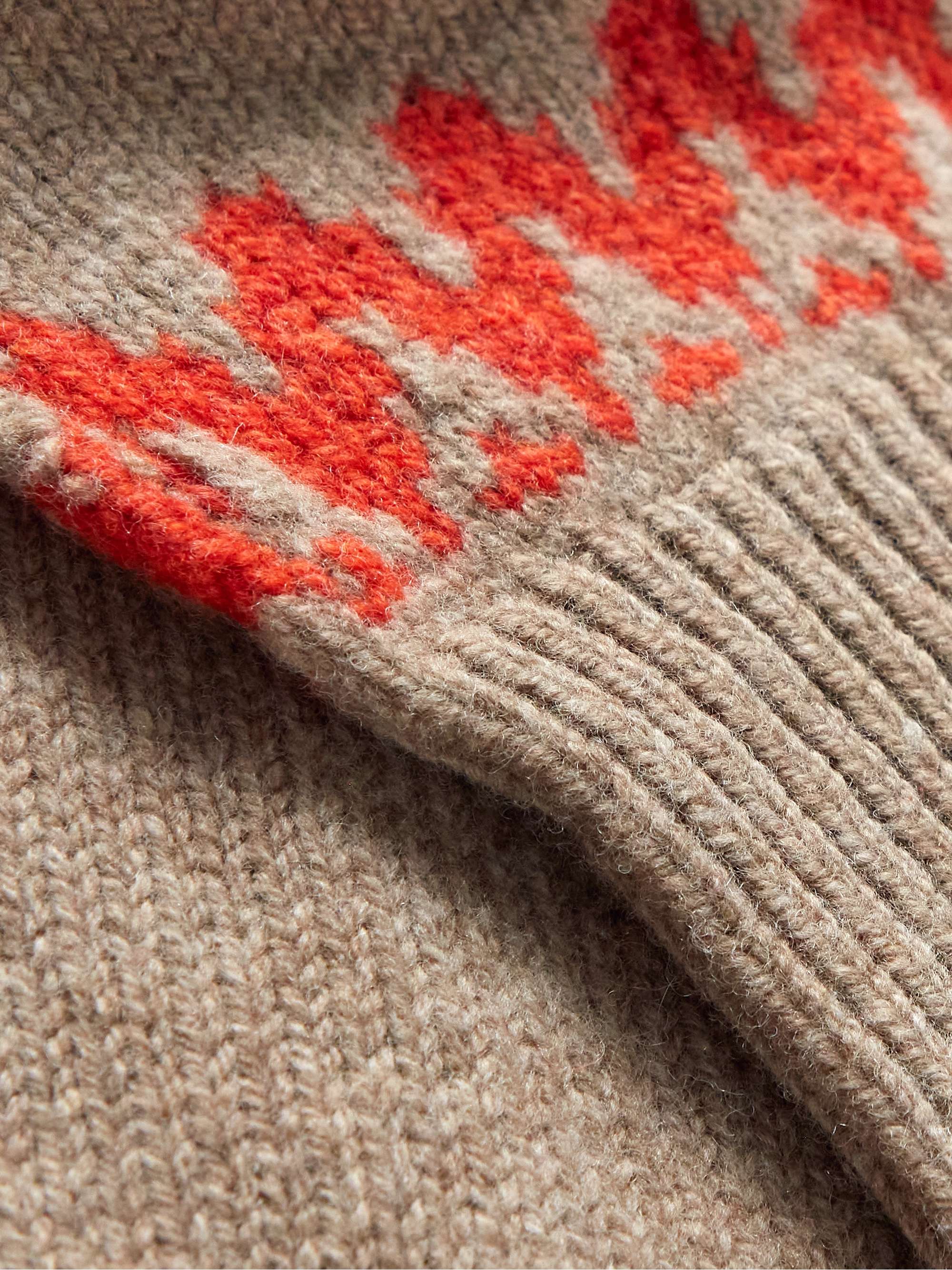 HOWLIN' Strangers in Space Fair Isle Wool Sweater