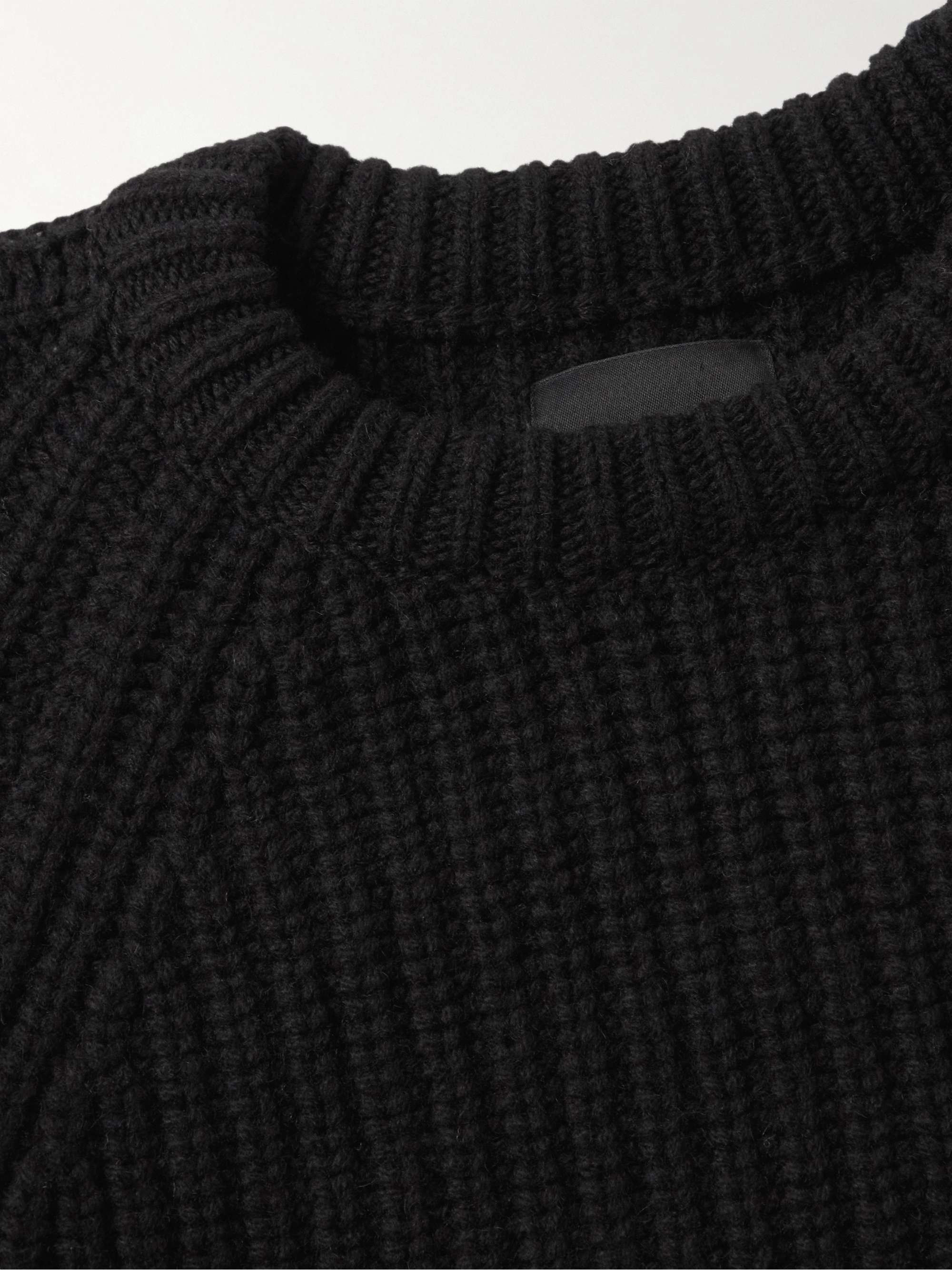 HOWLIN' Mystical Adventure Ribbed Shetland Wool Sweater