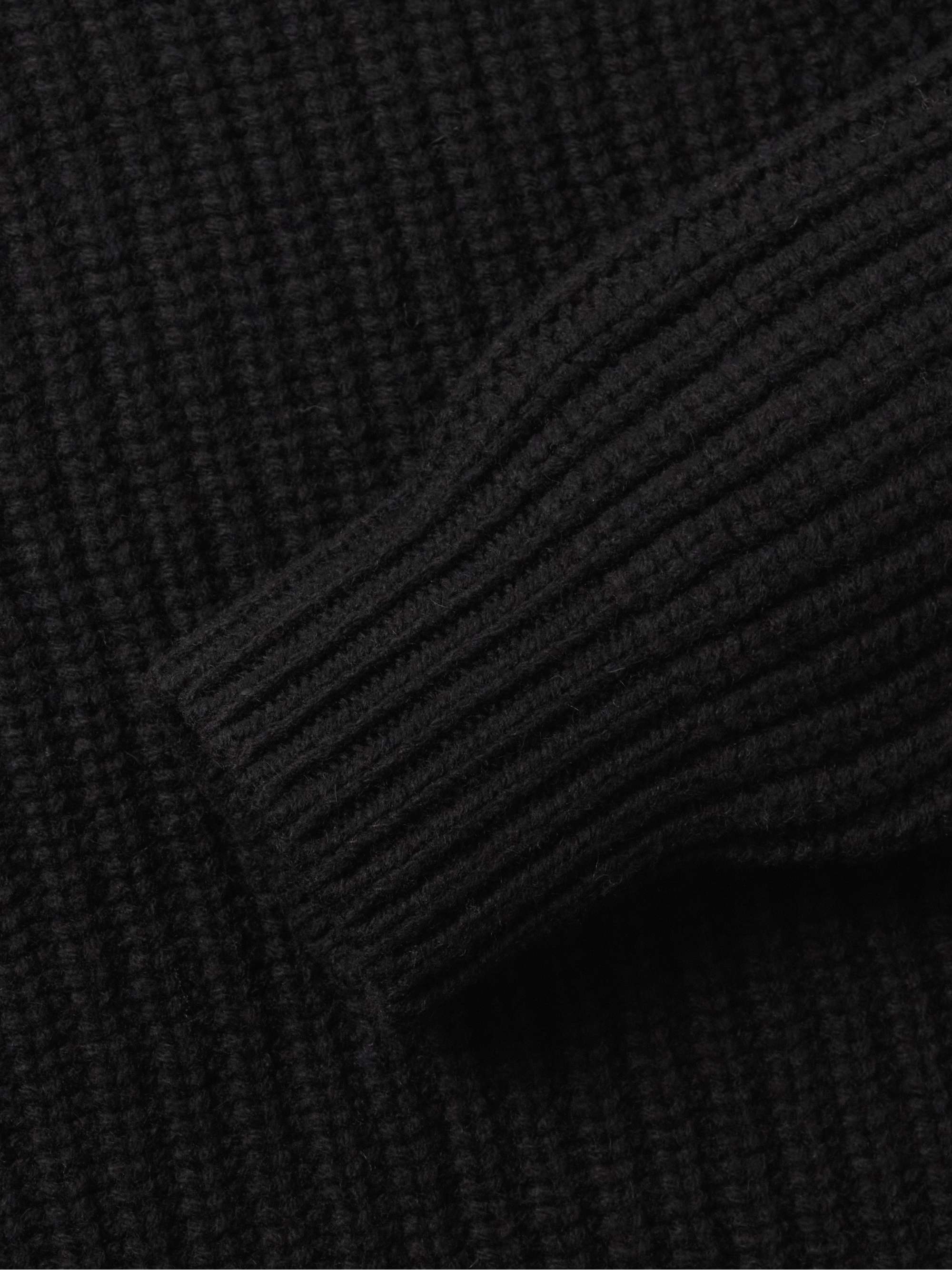 HOWLIN' Mystical Adventure Ribbed Shetland Wool Sweater