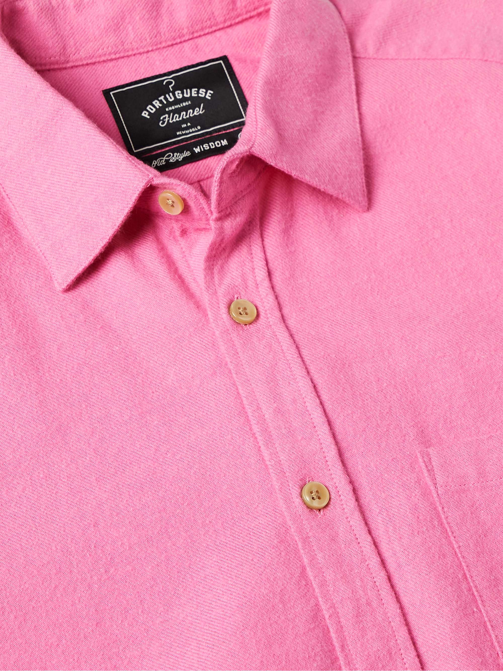 PORTUGUESE FLANNEL Lobo Cotton-Flannel Shirt