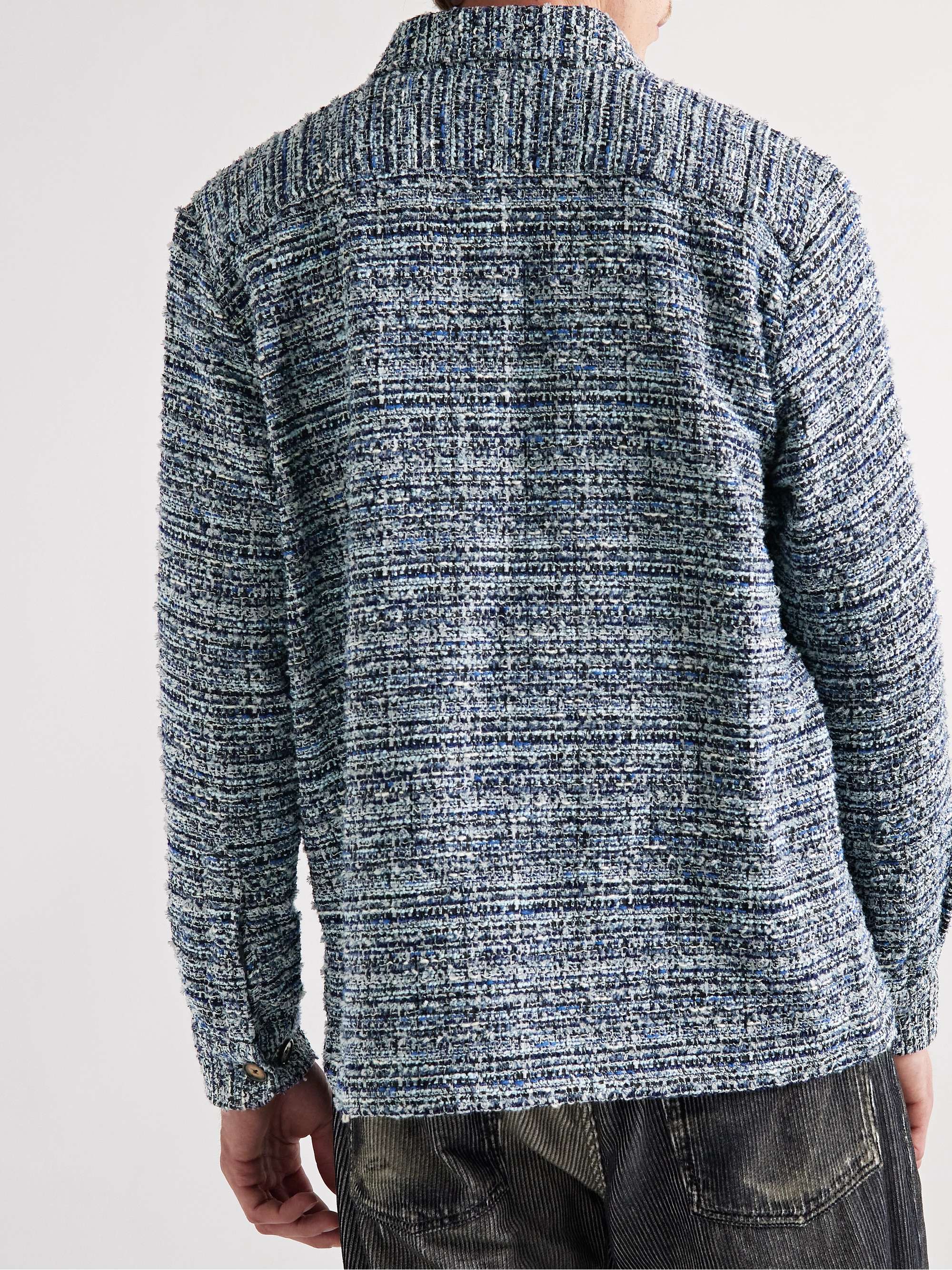 PORTUGUESE FLANNEL Moscatel Cotton-Blend Bouclé Shirt Jacket