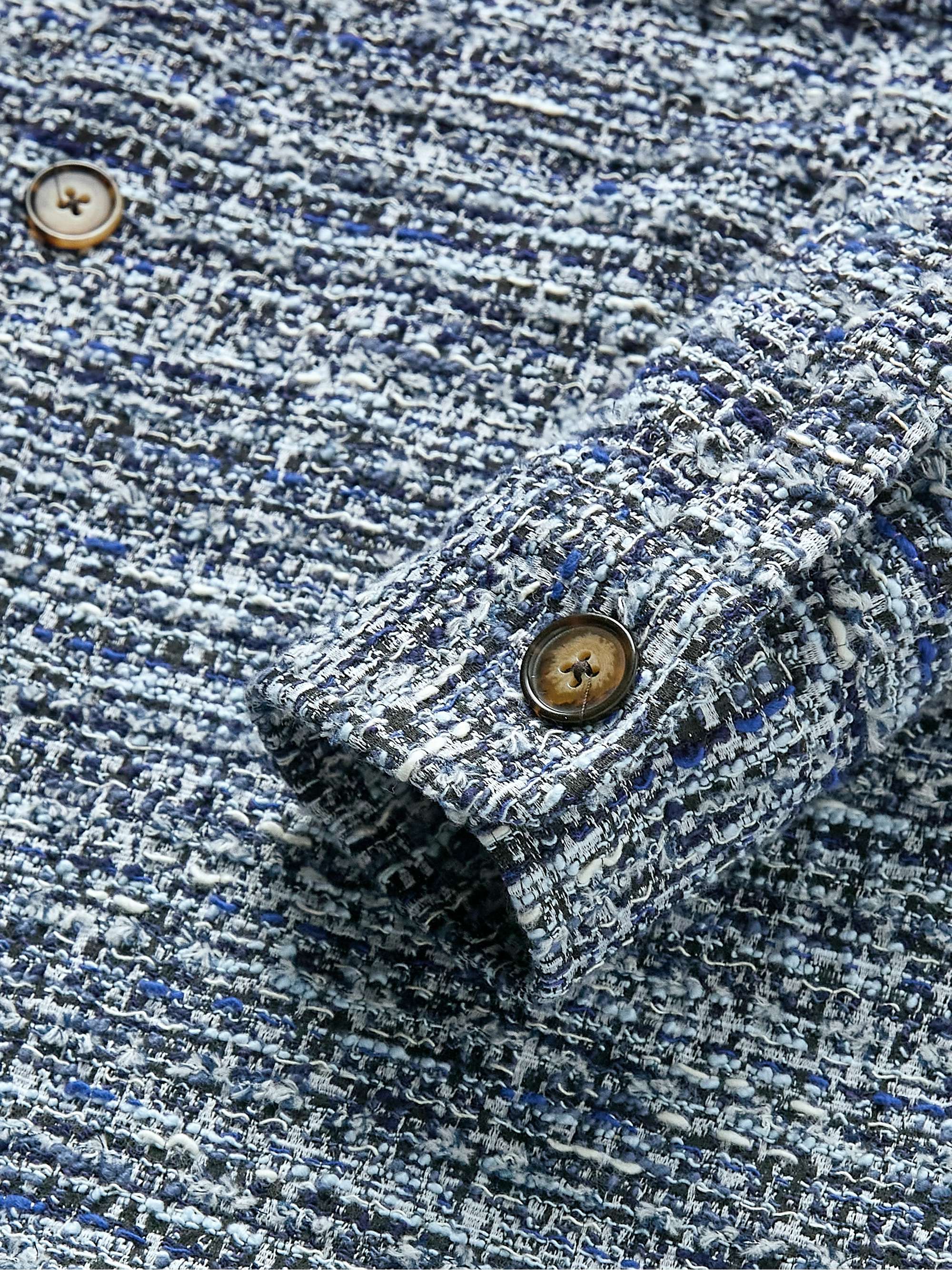 PORTUGUESE FLANNEL Moscatel Cotton-Blend Bouclé Shirt Jacket