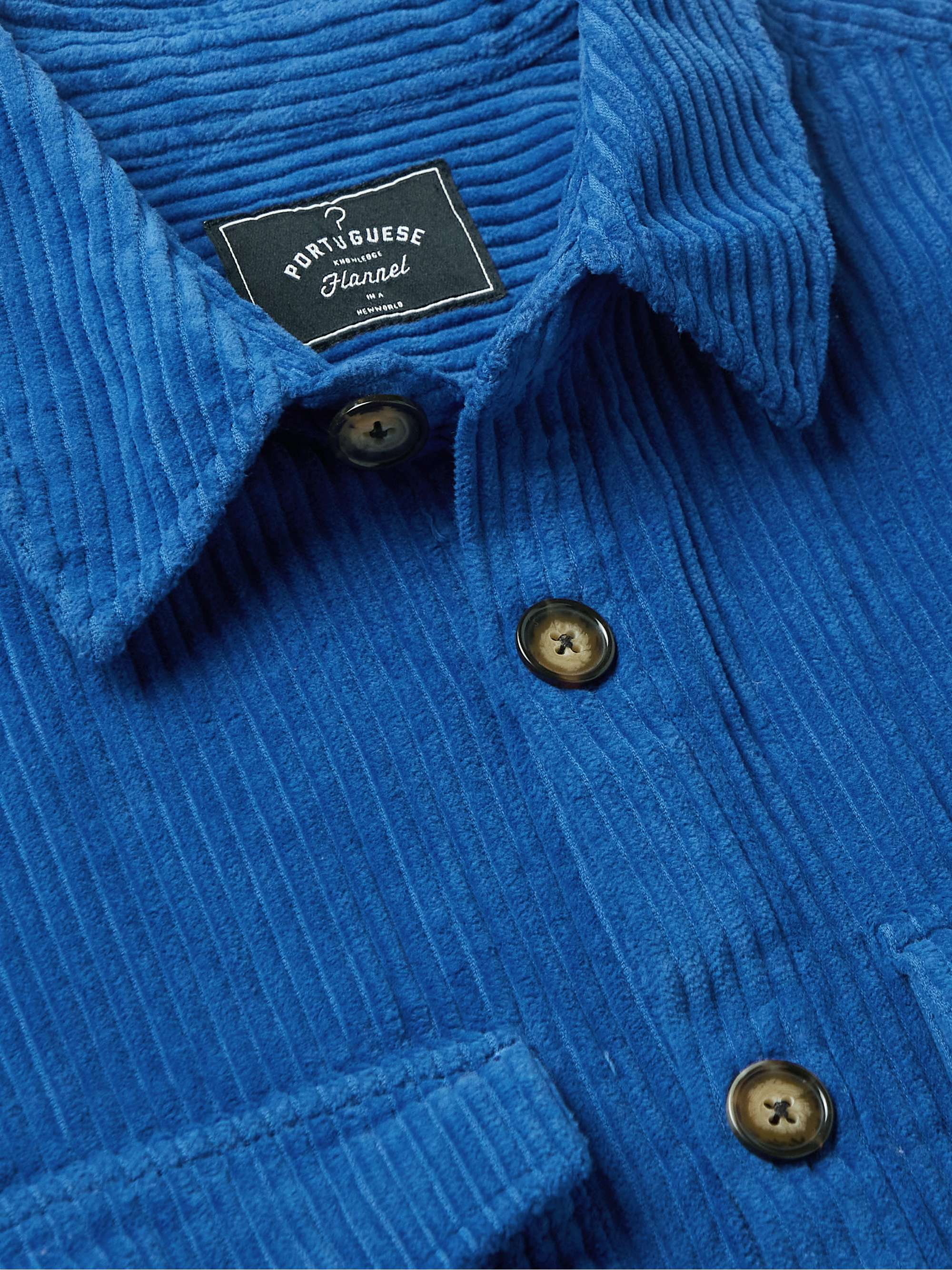 PORTUGUESE FLANNEL Arinto Cotton-Corduroy Shirt Jacket