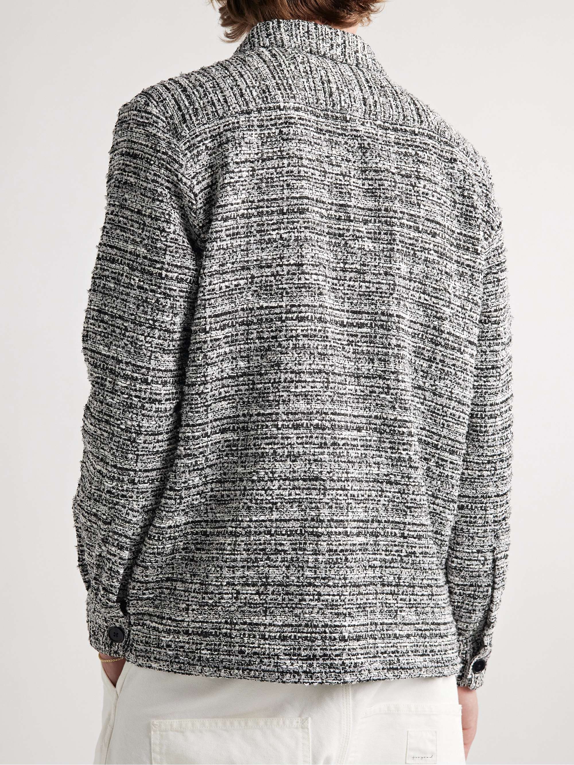 PORTUGUESE FLANNEL Moscatel Cotton-Blend Bouclé Shirt Jacket