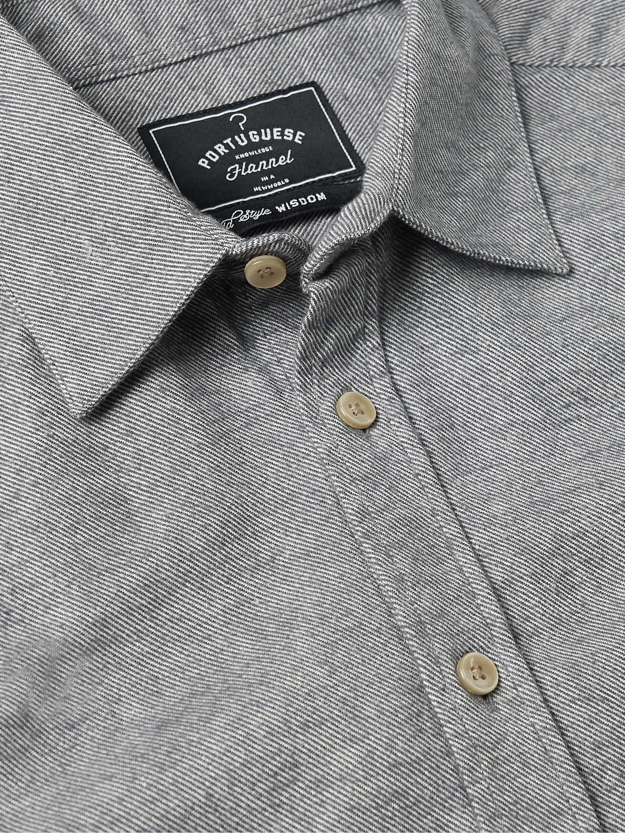PORTUGUESE FLANNEL Lobo Cotton-Flannel Shirt