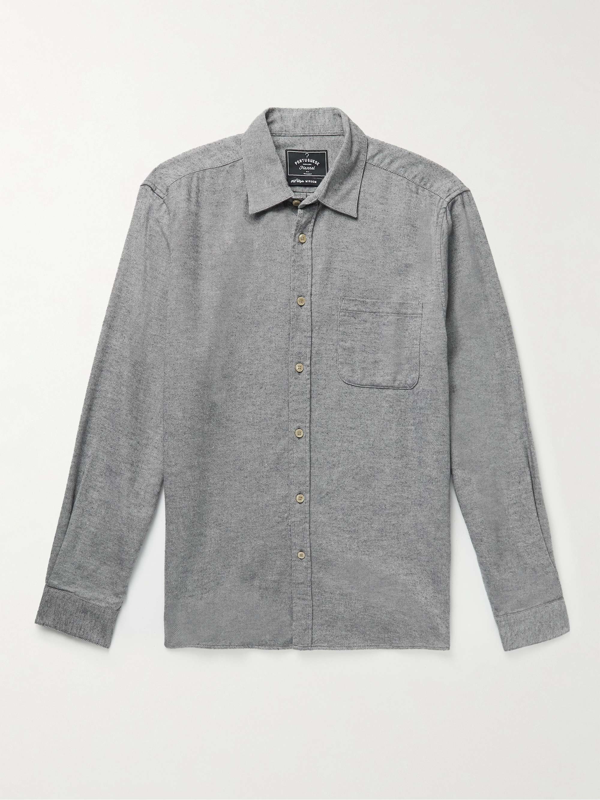 PORTUGUESE FLANNEL Lobo Cotton-Flannel Shirt
