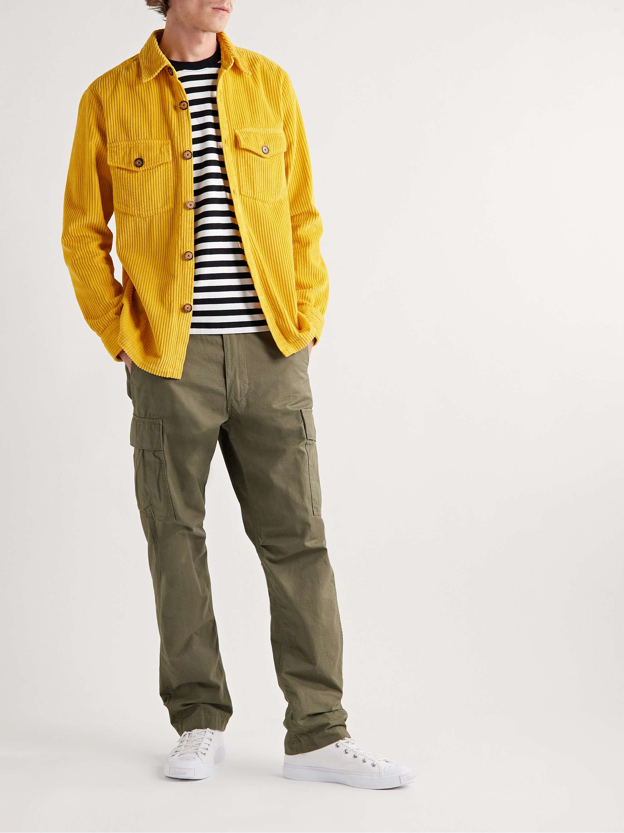 PORTUGUESE FLANNEL Arinto Cotton-Corduroy Shirt Jacket