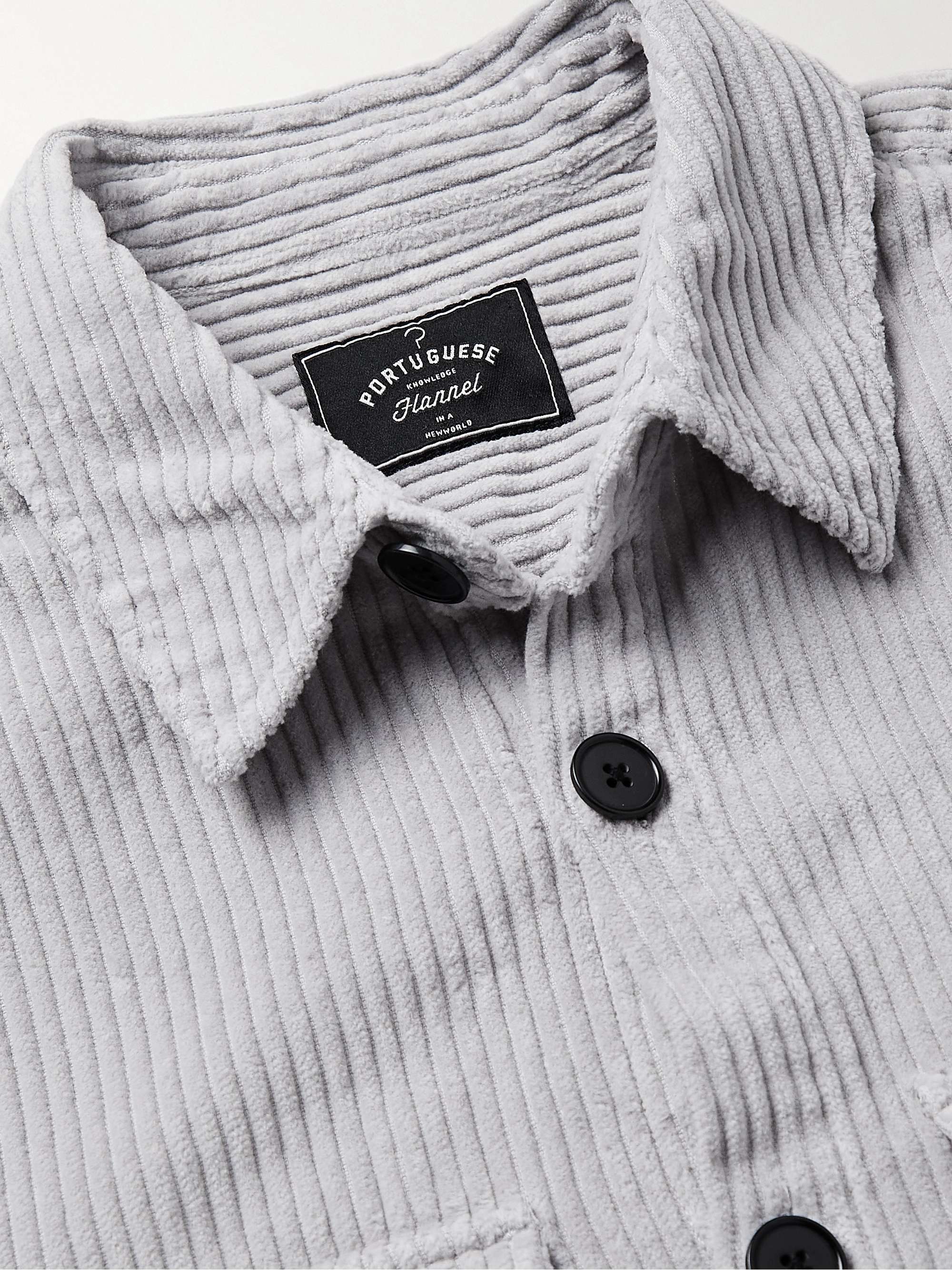 PORTUGUESE FLANNEL Arinto Cotton-Corduroy Shirt Jacket
