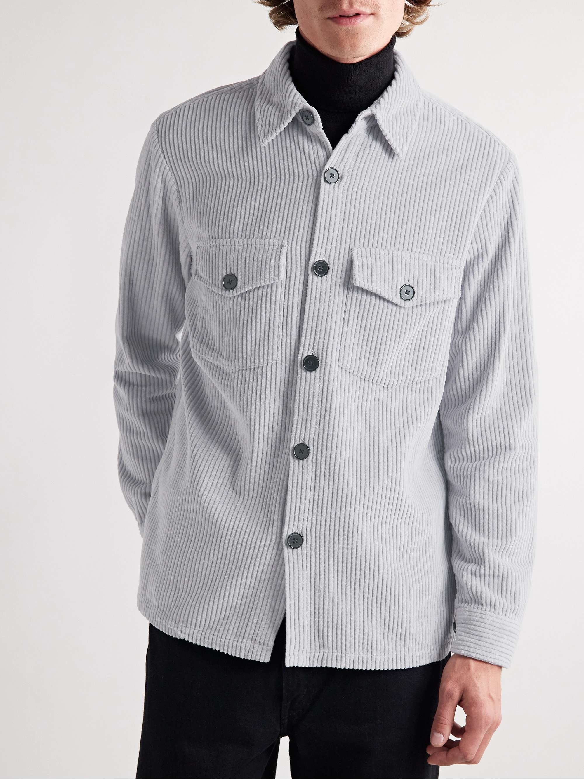 PORTUGUESE FLANNEL Arinto Cotton-Corduroy Shirt Jacket