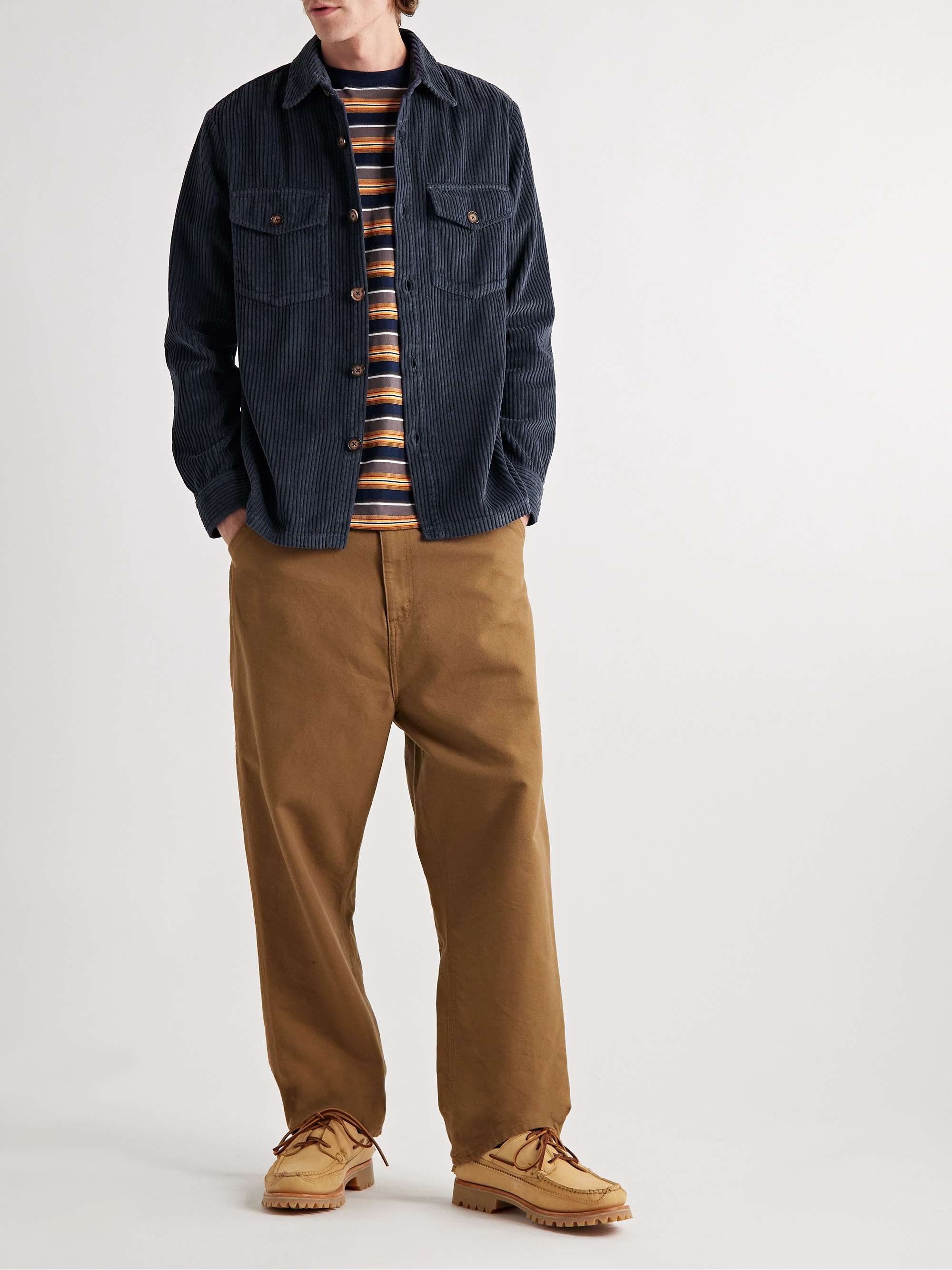 PORTUGUESE FLANNEL Arinto Cotton-Corduroy Shirt Jacket