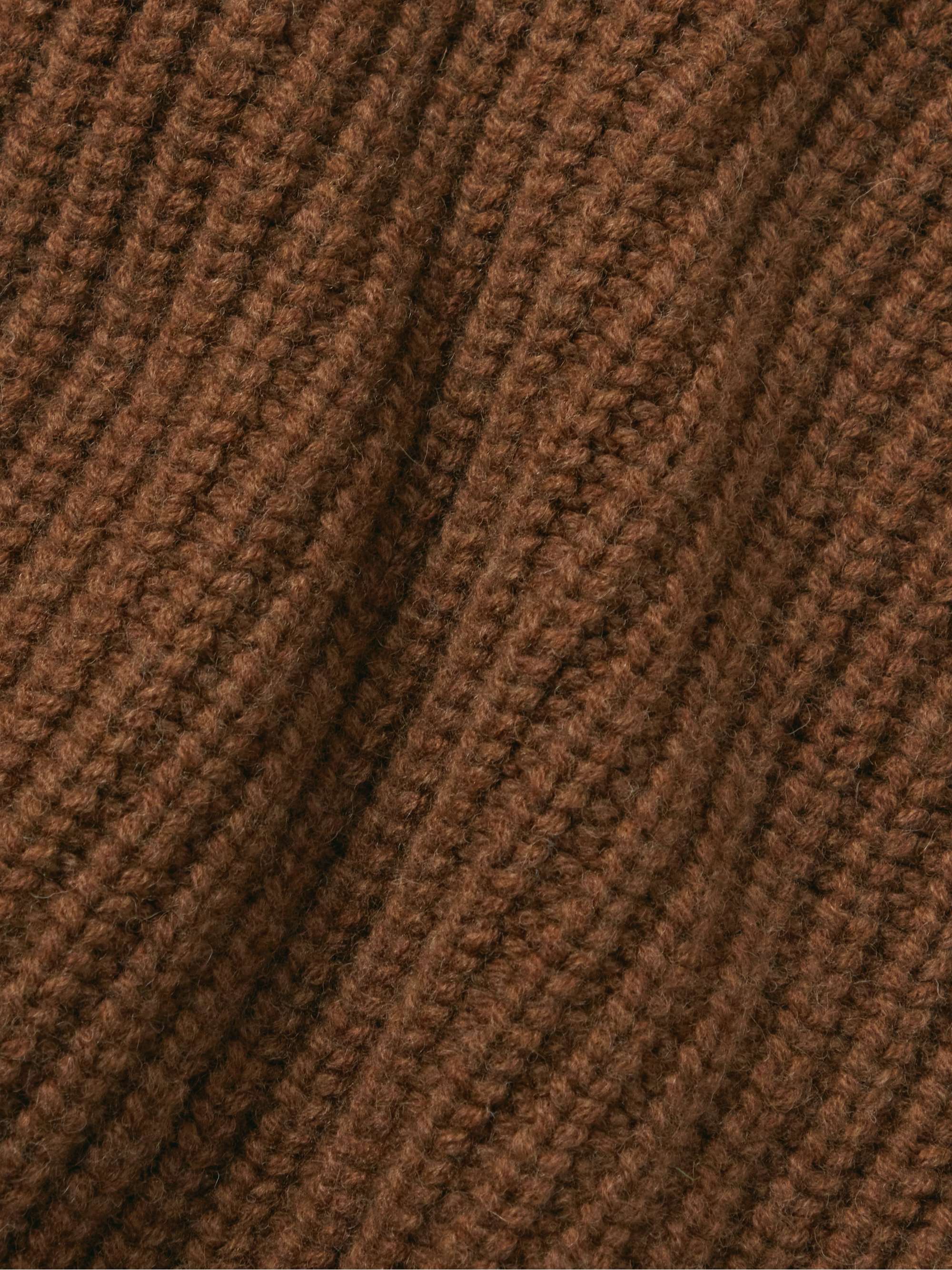 HOWLIN' Mystical Adventure Ribbed Shetland Wool Sweater