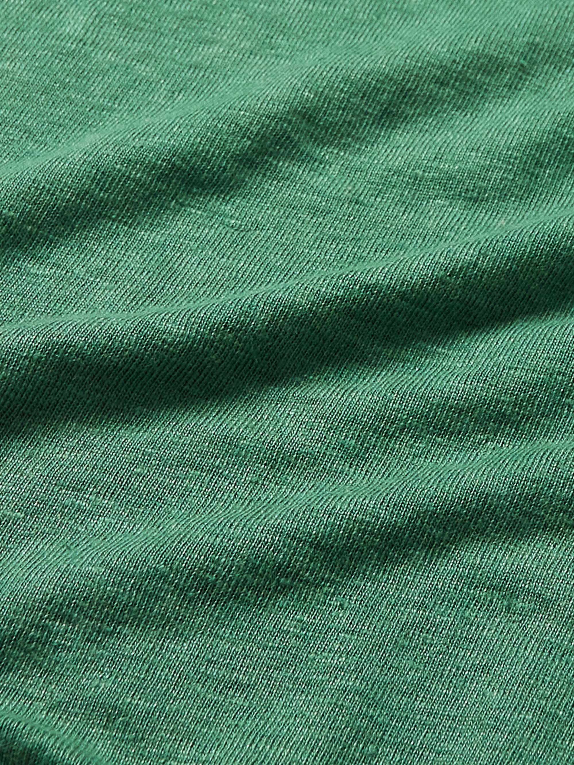 OFFICINE GÉNÉRALE Slub Stretch-Linen T-Shirt