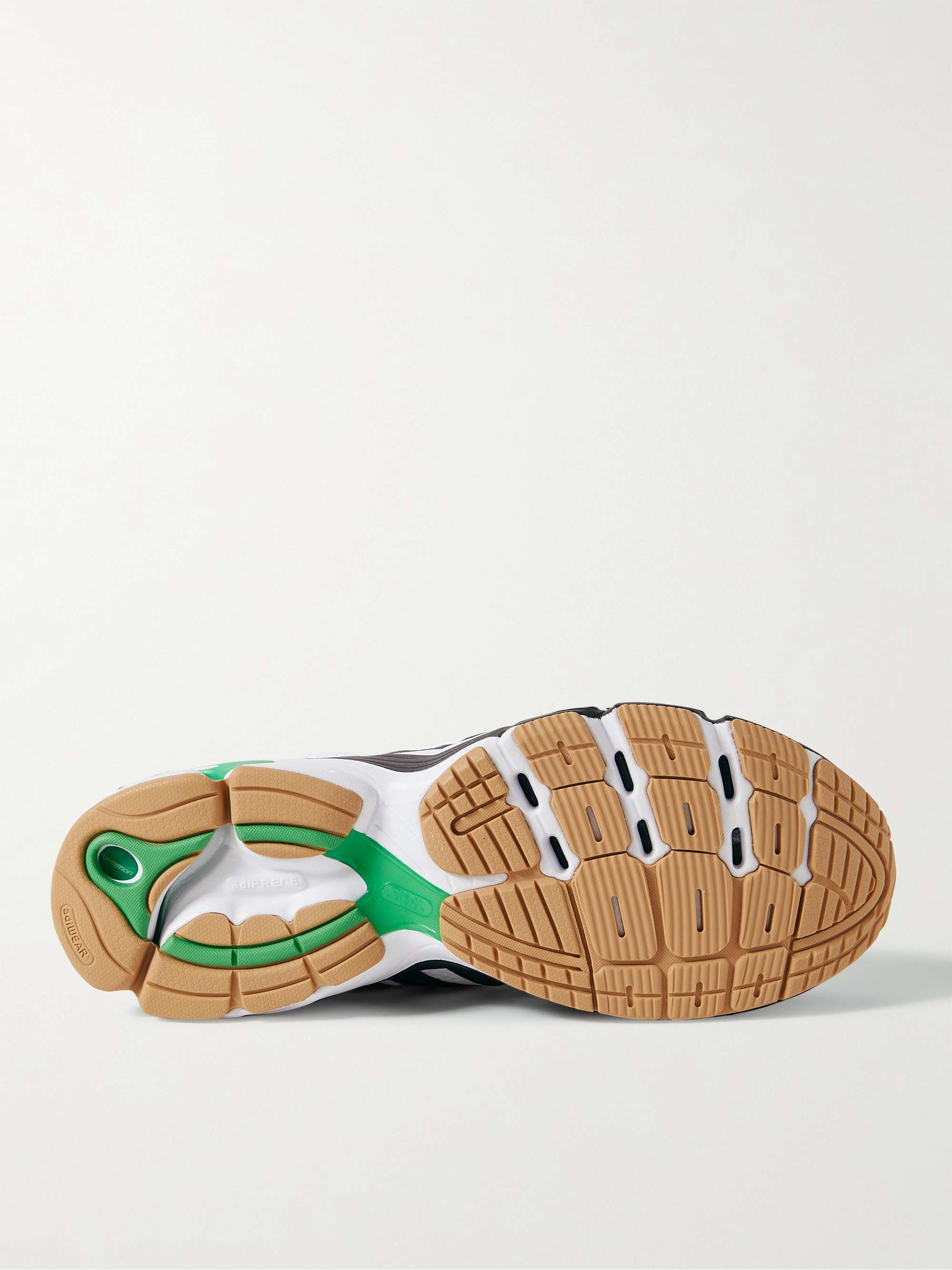 ADIDAS ORIGINALS + IRAK Supernova Cushion 7 Faux Suede and Leather-Trimmed Mesh Sneakers