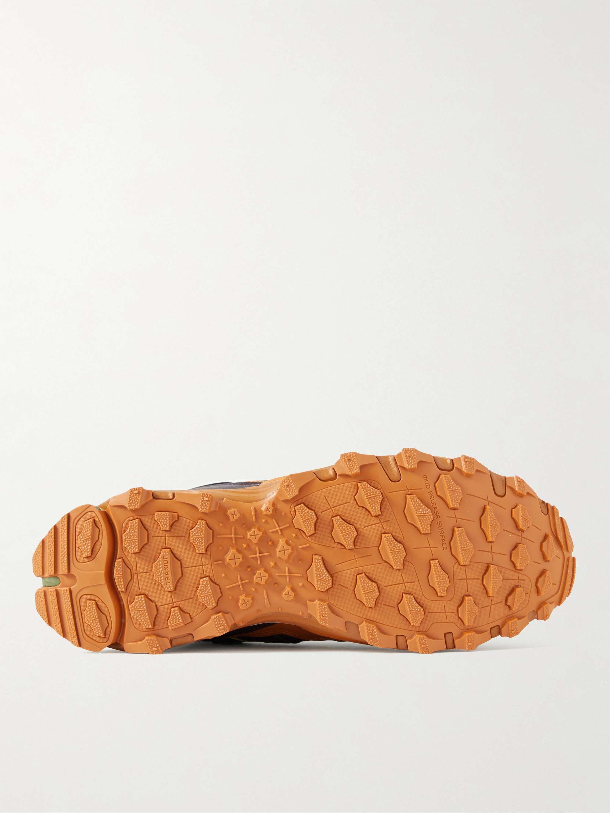 ADIDAS ORIGINALS Hypterturf Leather and Mesh Sneakers