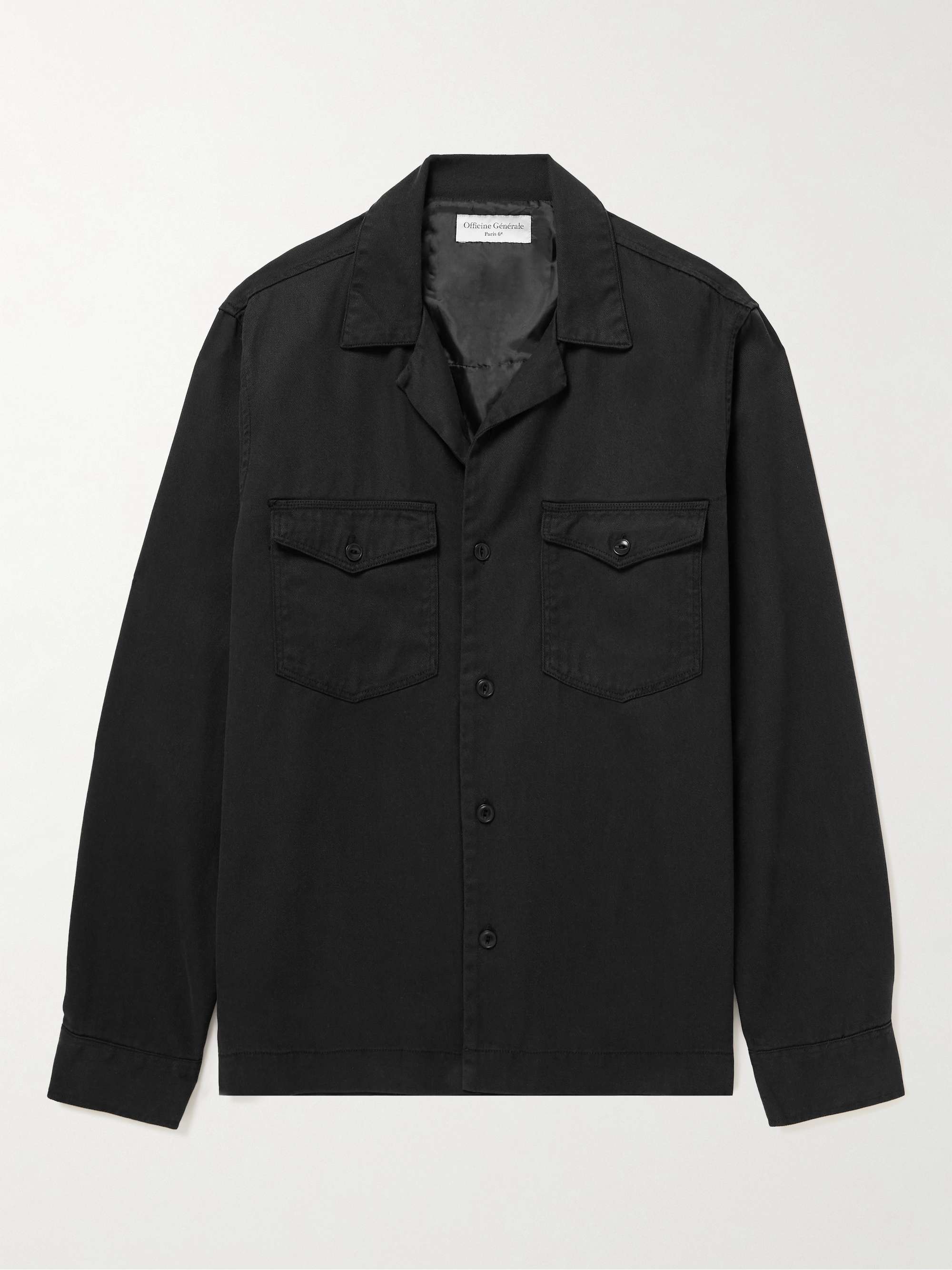 OFFICINE GÉNÉRALE Jonas Lyocell-Twill Overshirt for Men | MR PORTER